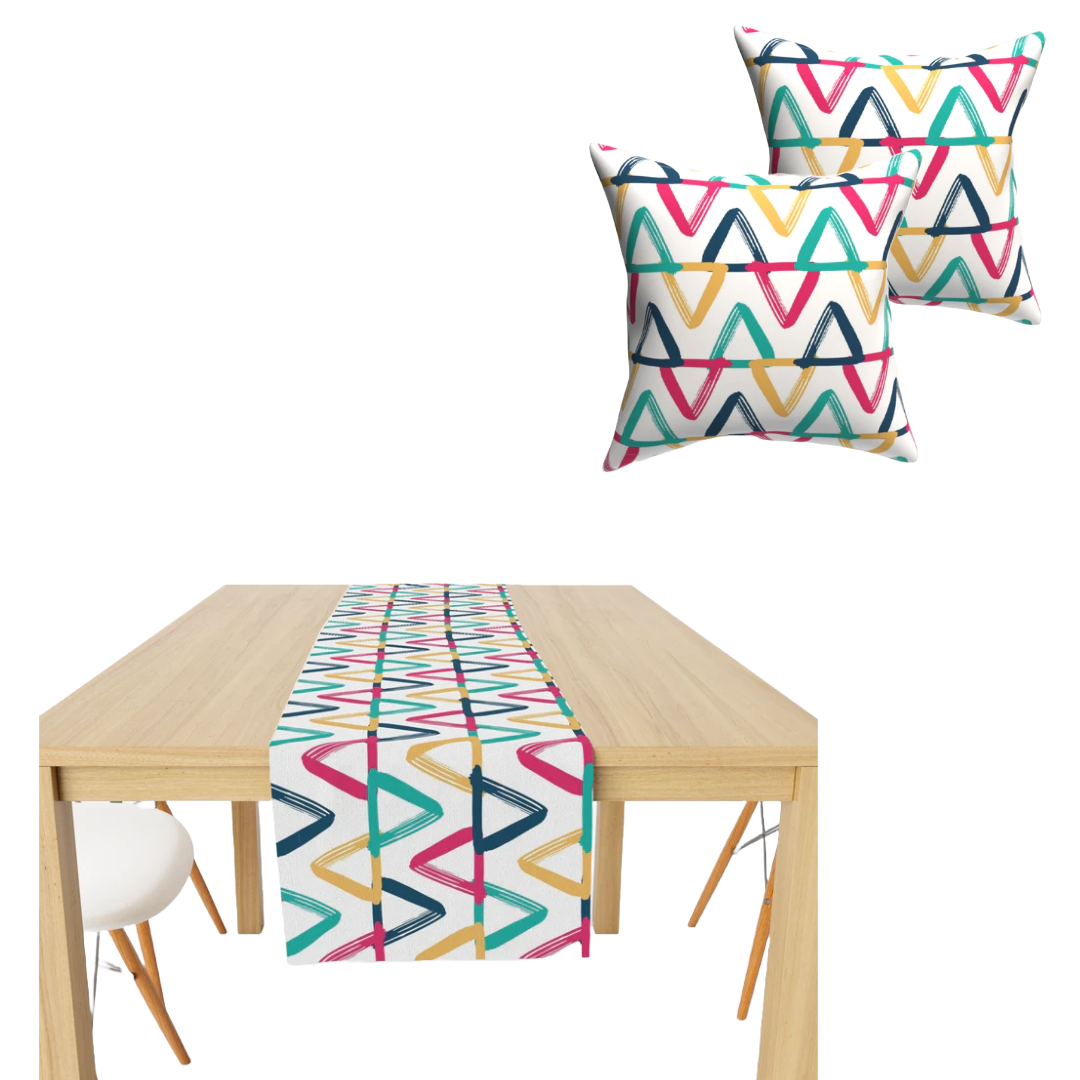 Confetti ( Cushion Cover + Runner ) Bundle