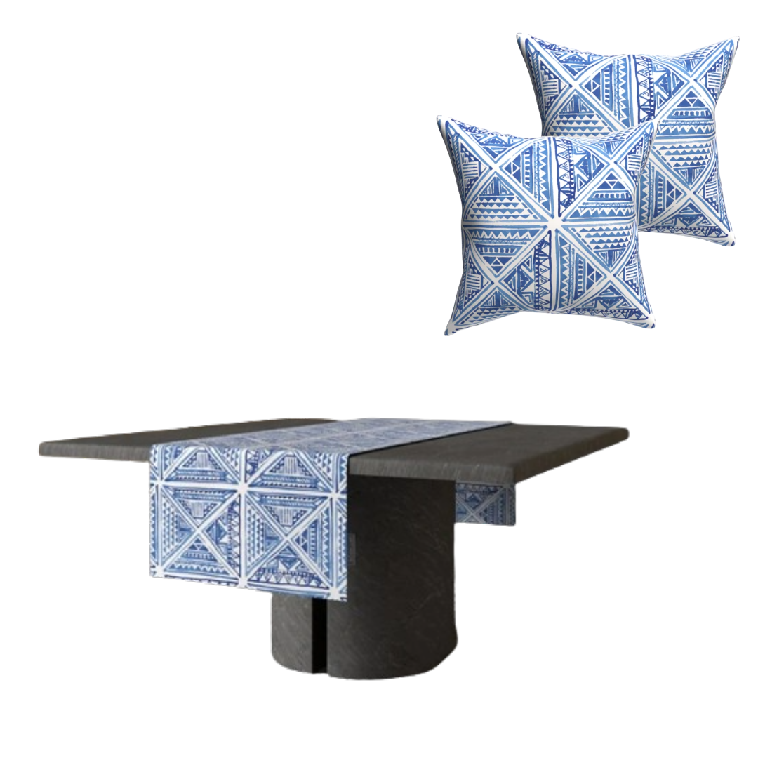 Glam ( Cushion Cover + Runner ) Bundle