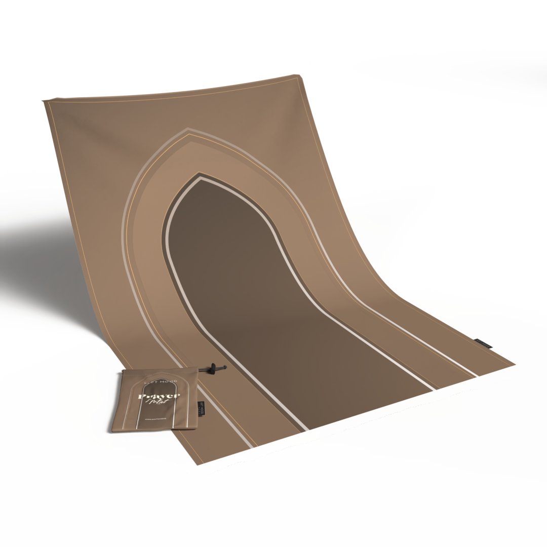 Prayer Mat AL-Taqwa Cafe - Waterproof Pocket Size