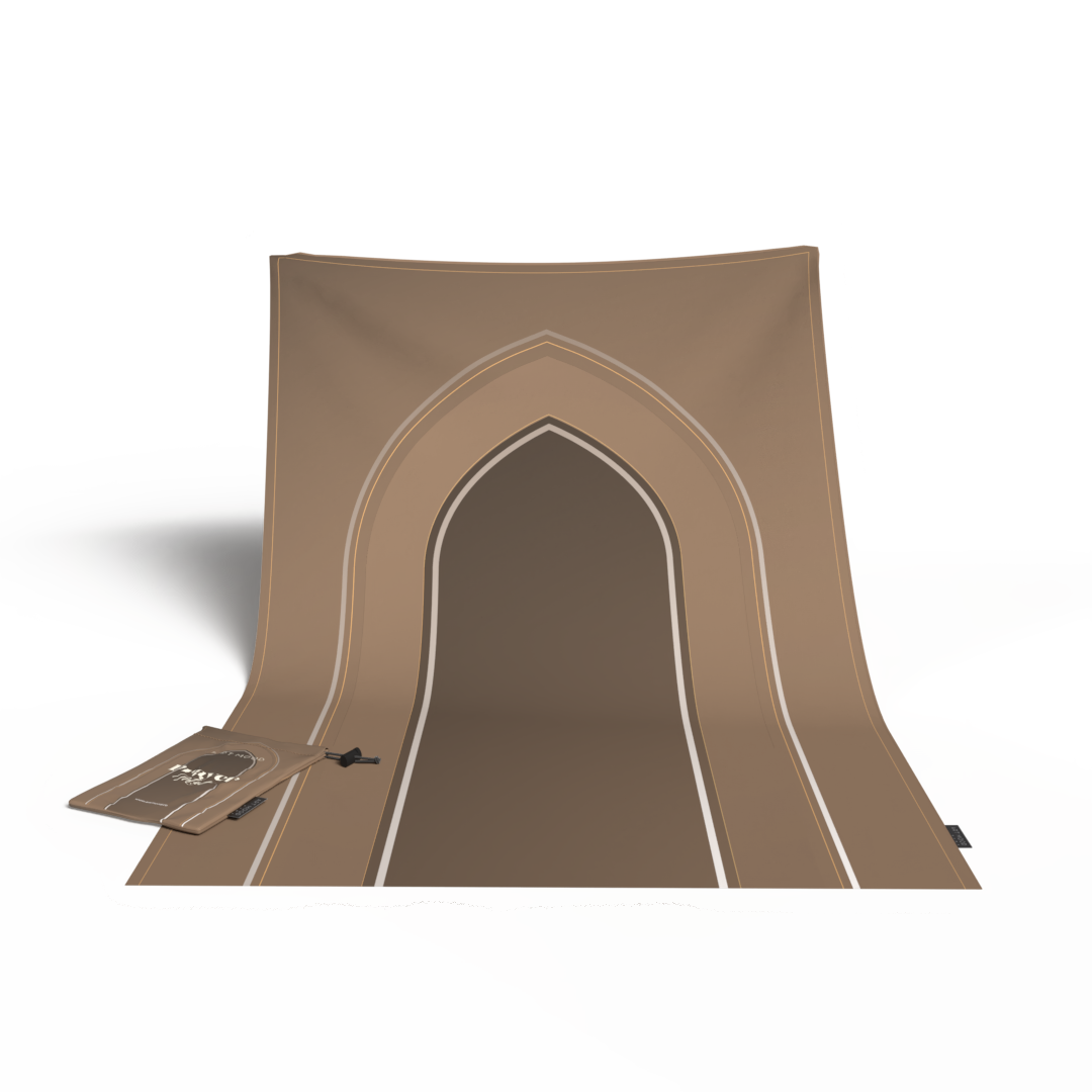 Prayer Mat AL-Taqwa Cafe - Waterproof Pocket Size