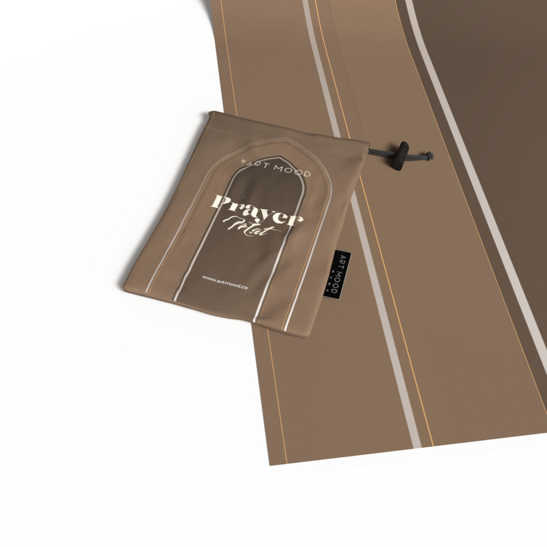Prayer Mat AL-Taqwa Cafe - Waterproof Pocket Size