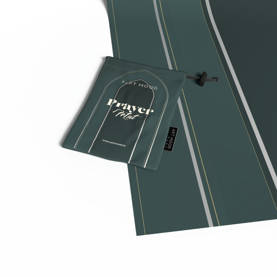 Prayer Mat AL-Taqwa Petroleum - Waterproof Pocket Size