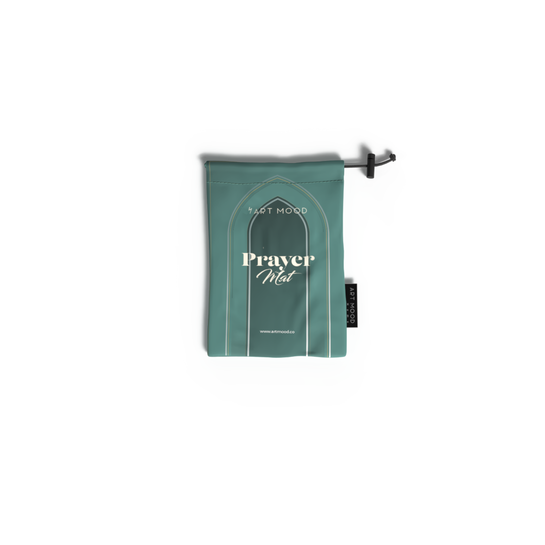 Prayer Mat AL-Taqwa Green - Waterproof Pocket Size