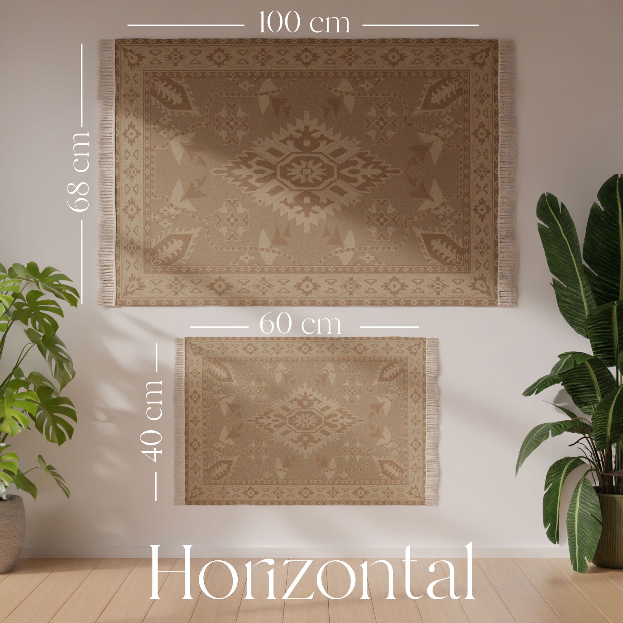 Customizable Wall Rug - Design 006 with Personalized Options