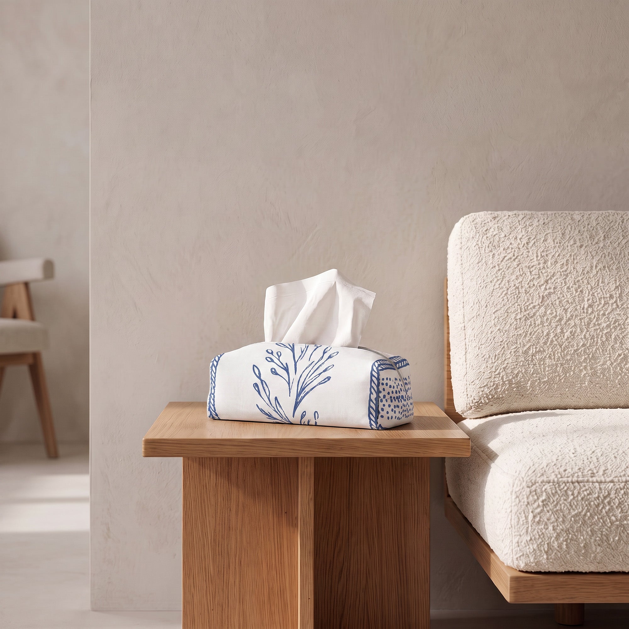 Tissue Box - Fabric - Willow