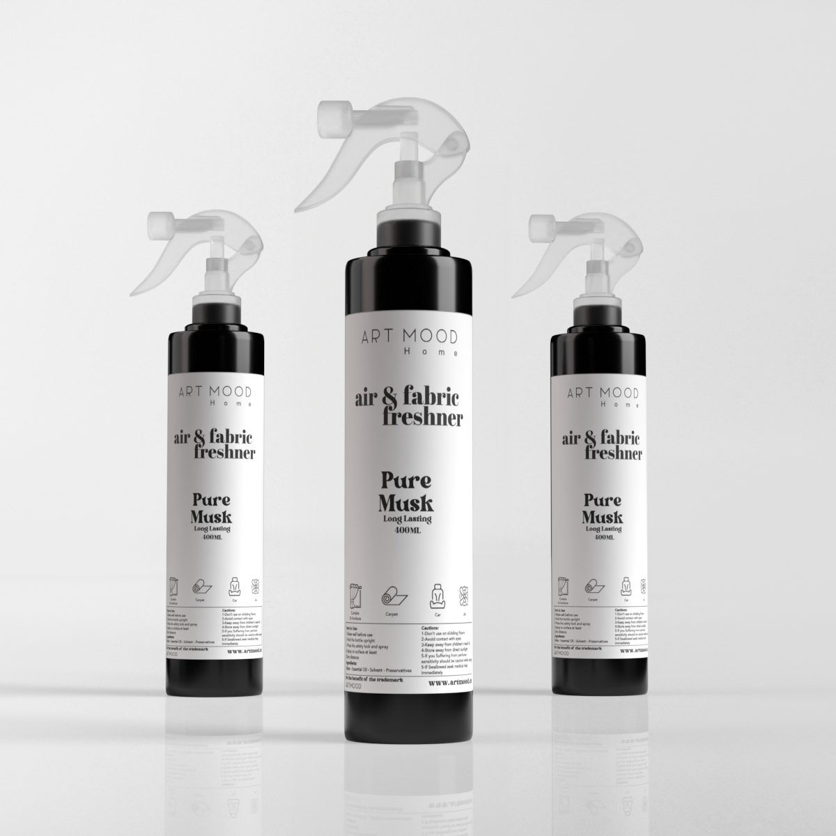 Pure Musk Air & Fabrics Freshener