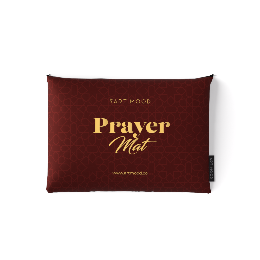 Prayer Mat AL-Hudda Red - Velvet