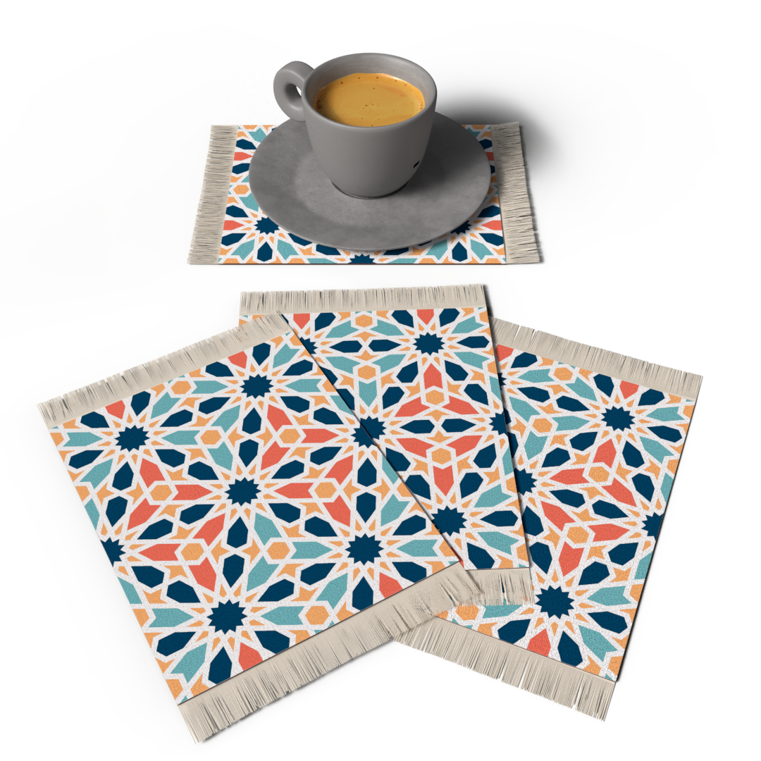 Arabesque - RUG COASTER SET