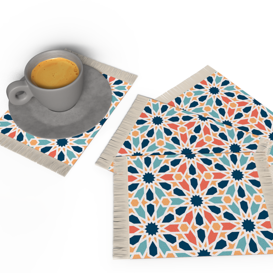 Arabesque - RUG COASTER SET