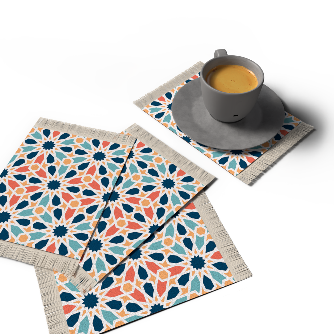 Arabesque - RUG COASTER SET