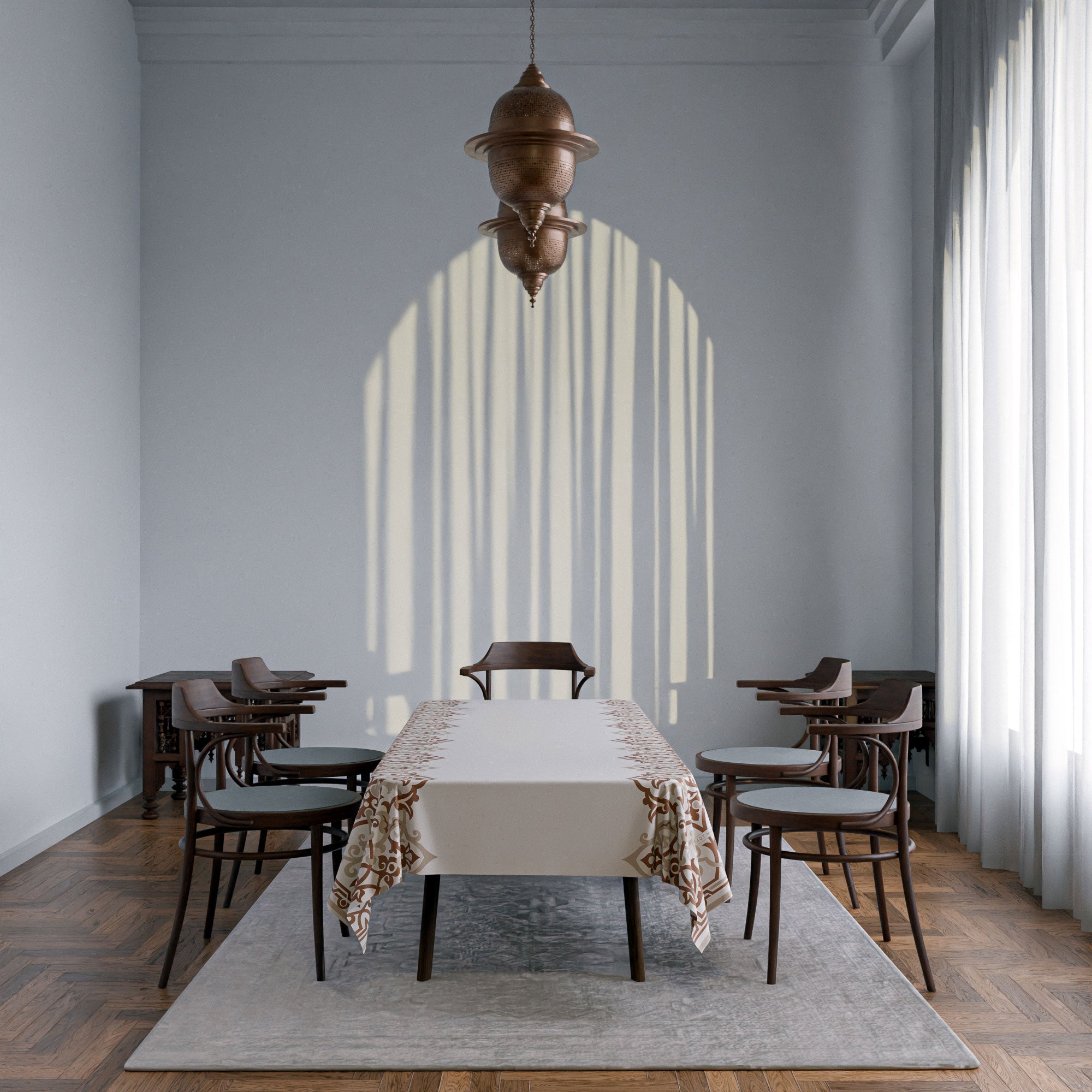 مفرش طاولة - اطلس