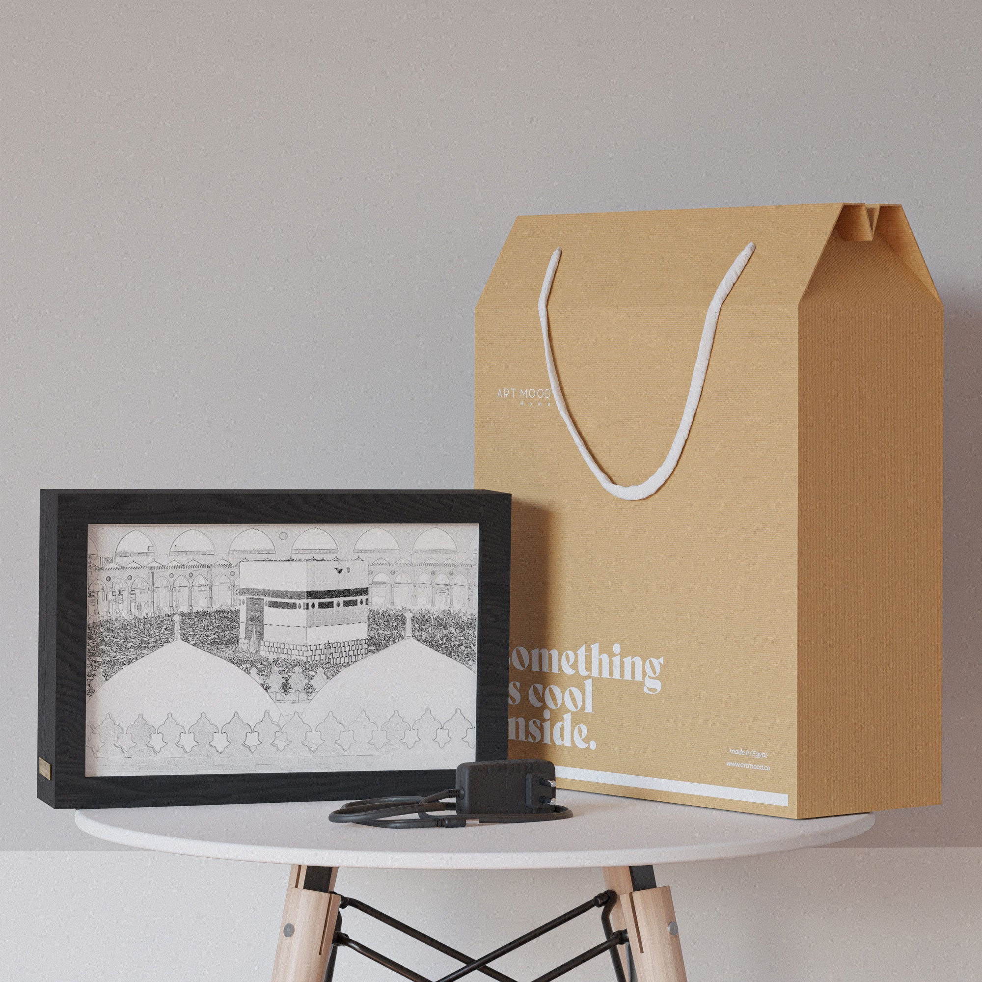 2 in 1 Photo Lighting Frame - AL KAABA 02