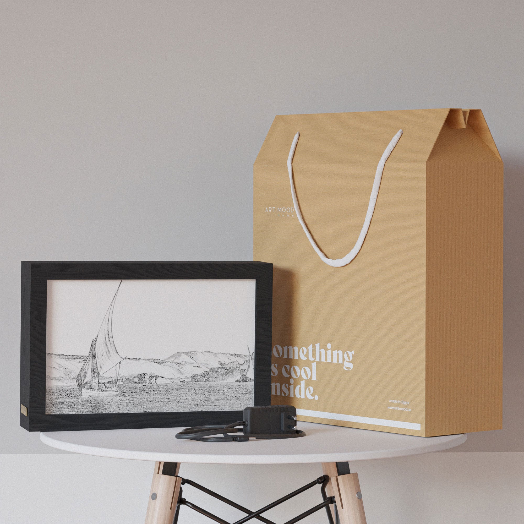 Cadre d'éclairage photo 2 en 1 - Assouan