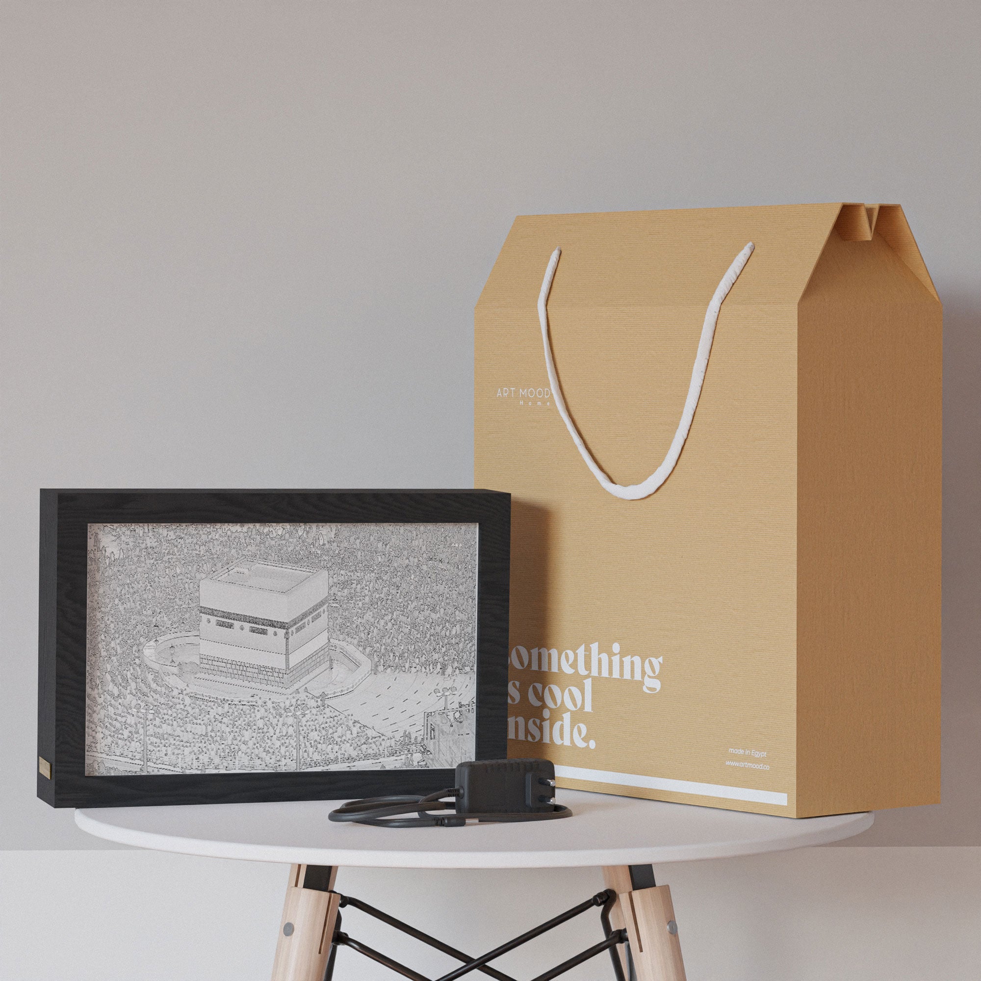 2 in 1 Photo Lighting Frame - AL KAABA 03