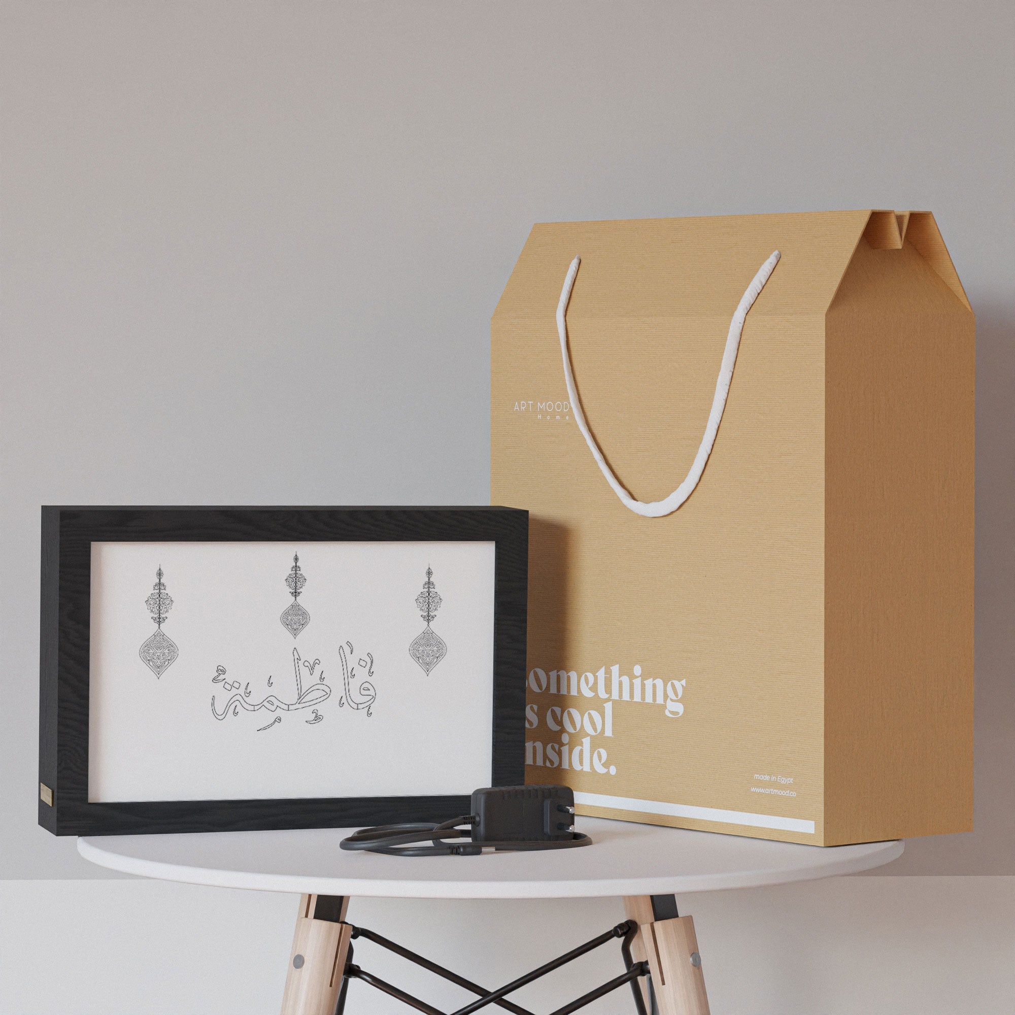 2 in 1 Photo Lighting Frame - Ornament Names