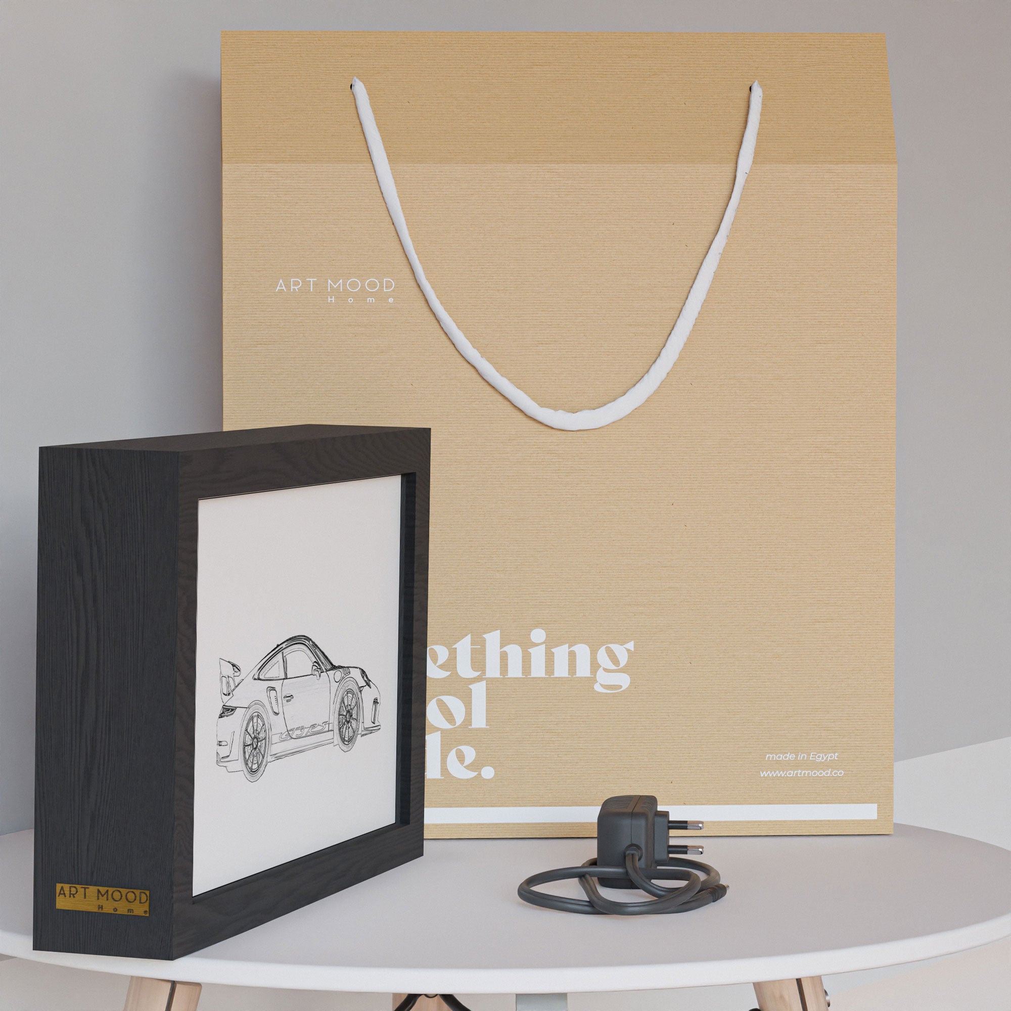 ٢ في ١ - برواز مضئ- بورش جي تي ٣