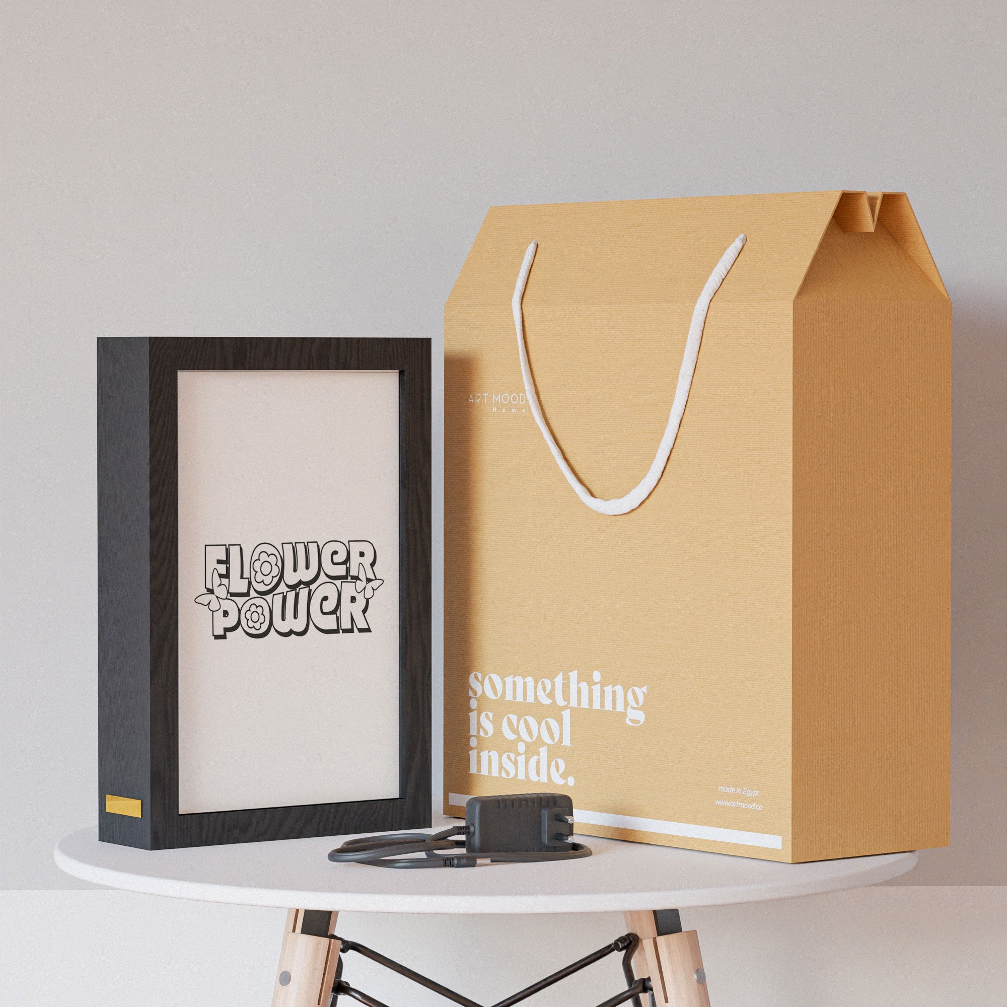 2 in 1 Photo Lighting Frame - Flower Power