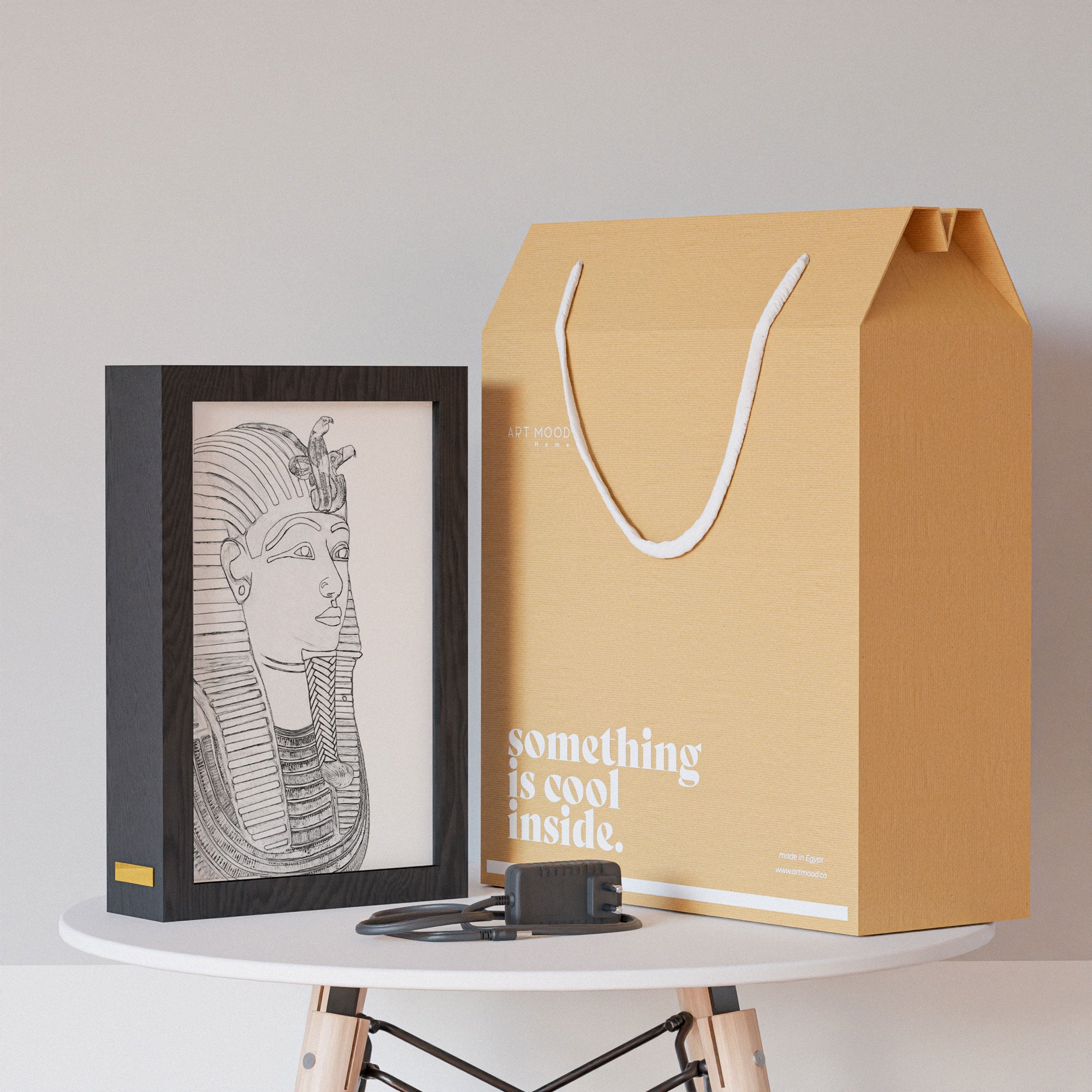 Cadre d'éclairage photo 2 en 1 - King Tut