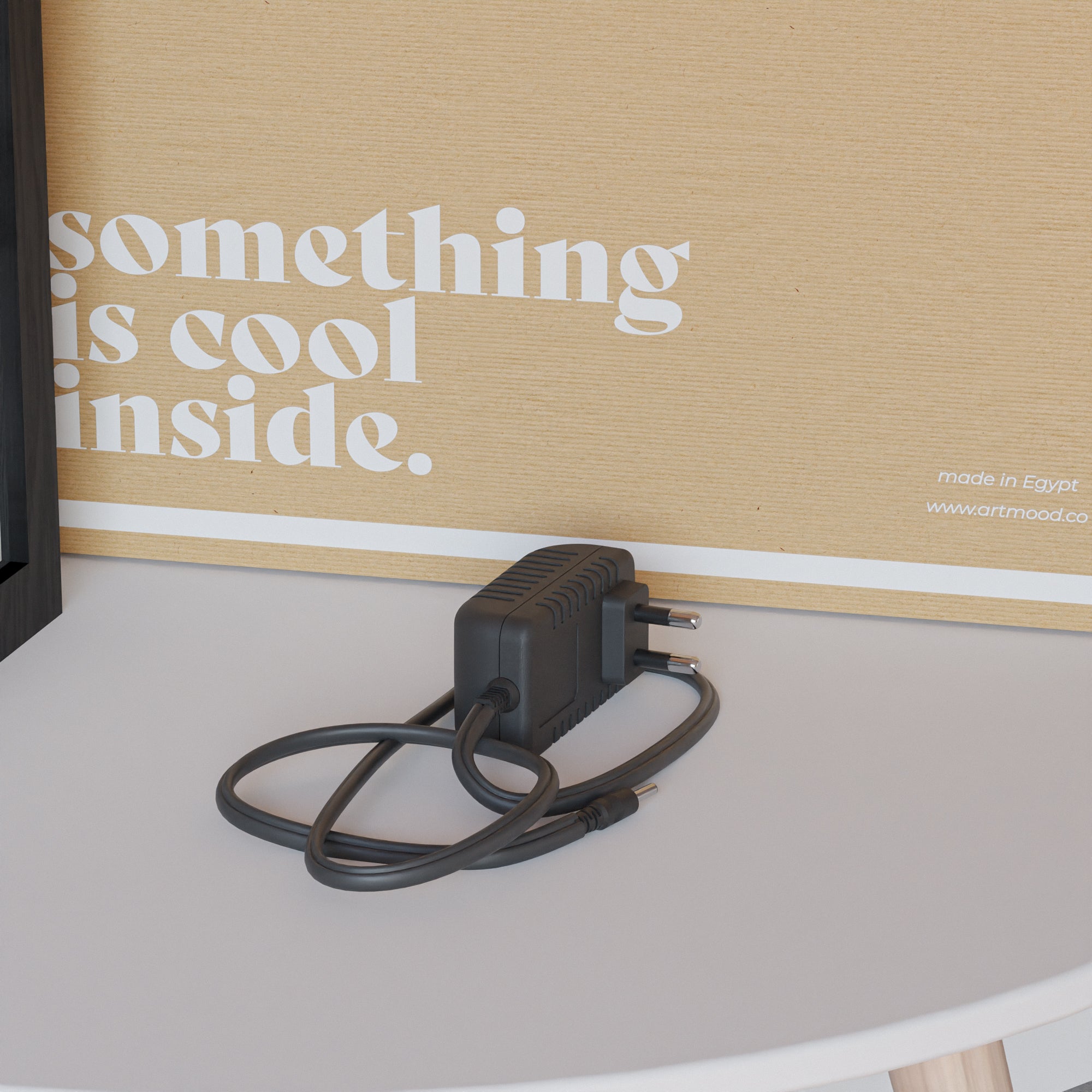 ٢ في ١ - برواز مضئ - حروف كيوت