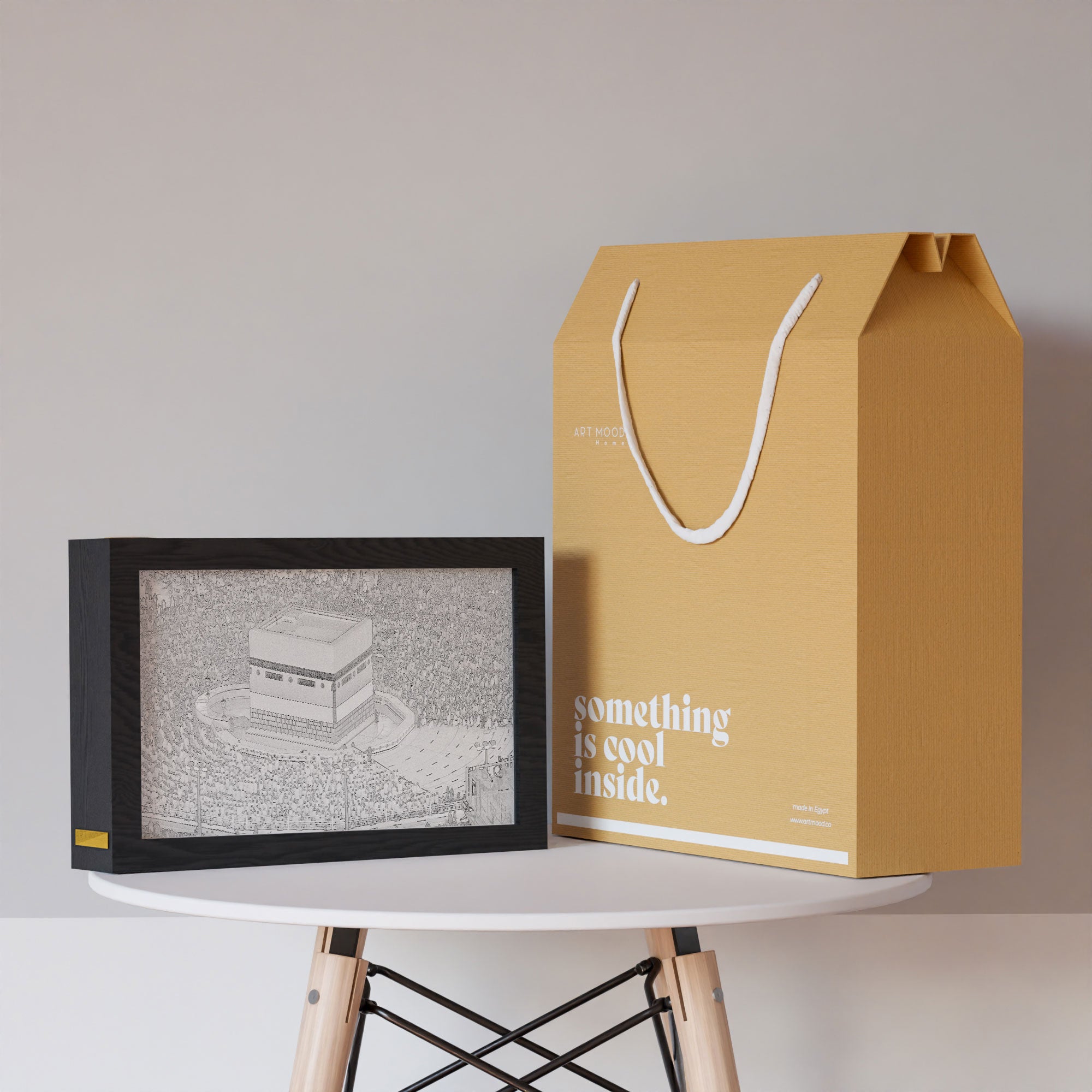 2 in 1 Photo Lighting Frame - AL KAABA 03