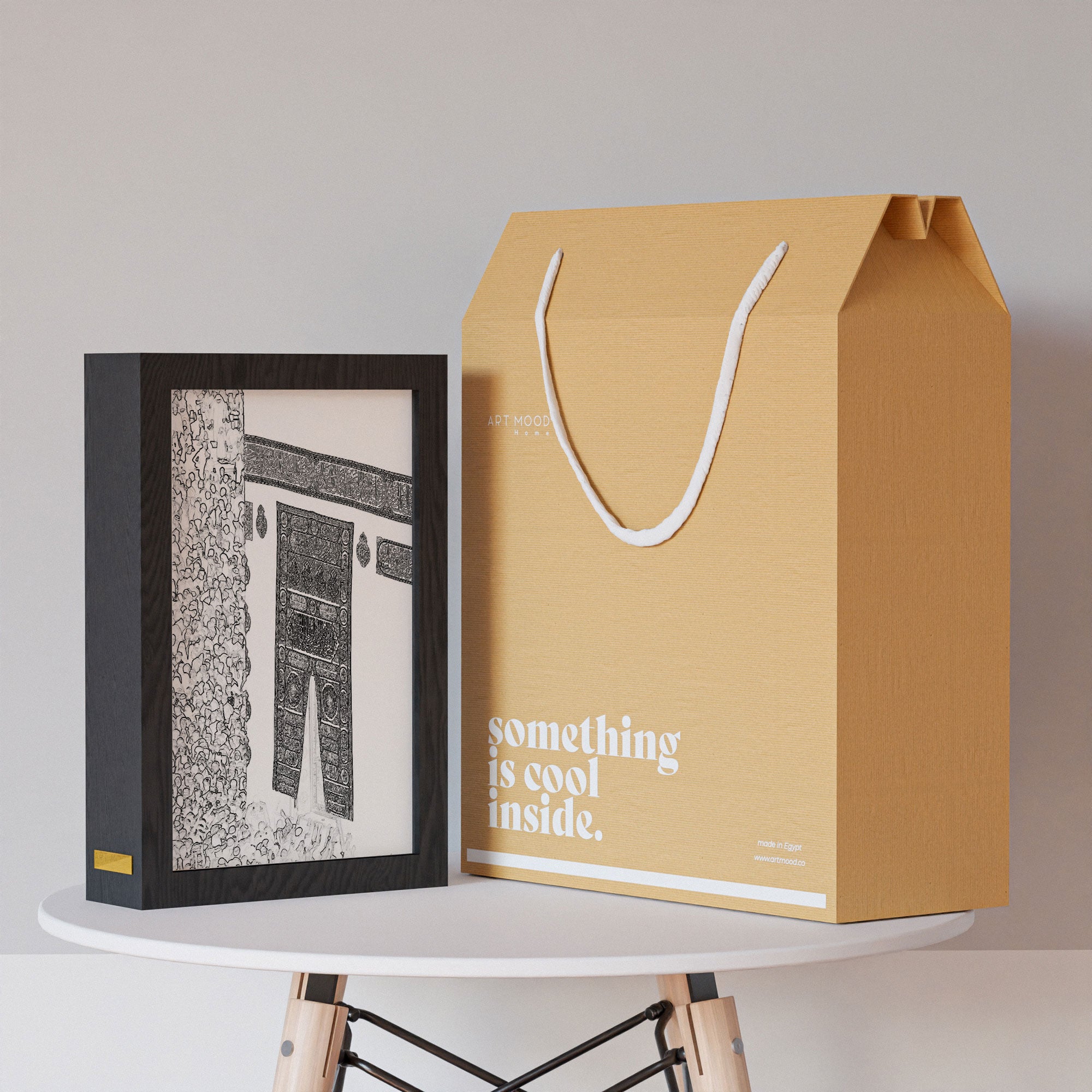 ٢ في ١ - برواز مضئ - الكعبة ١