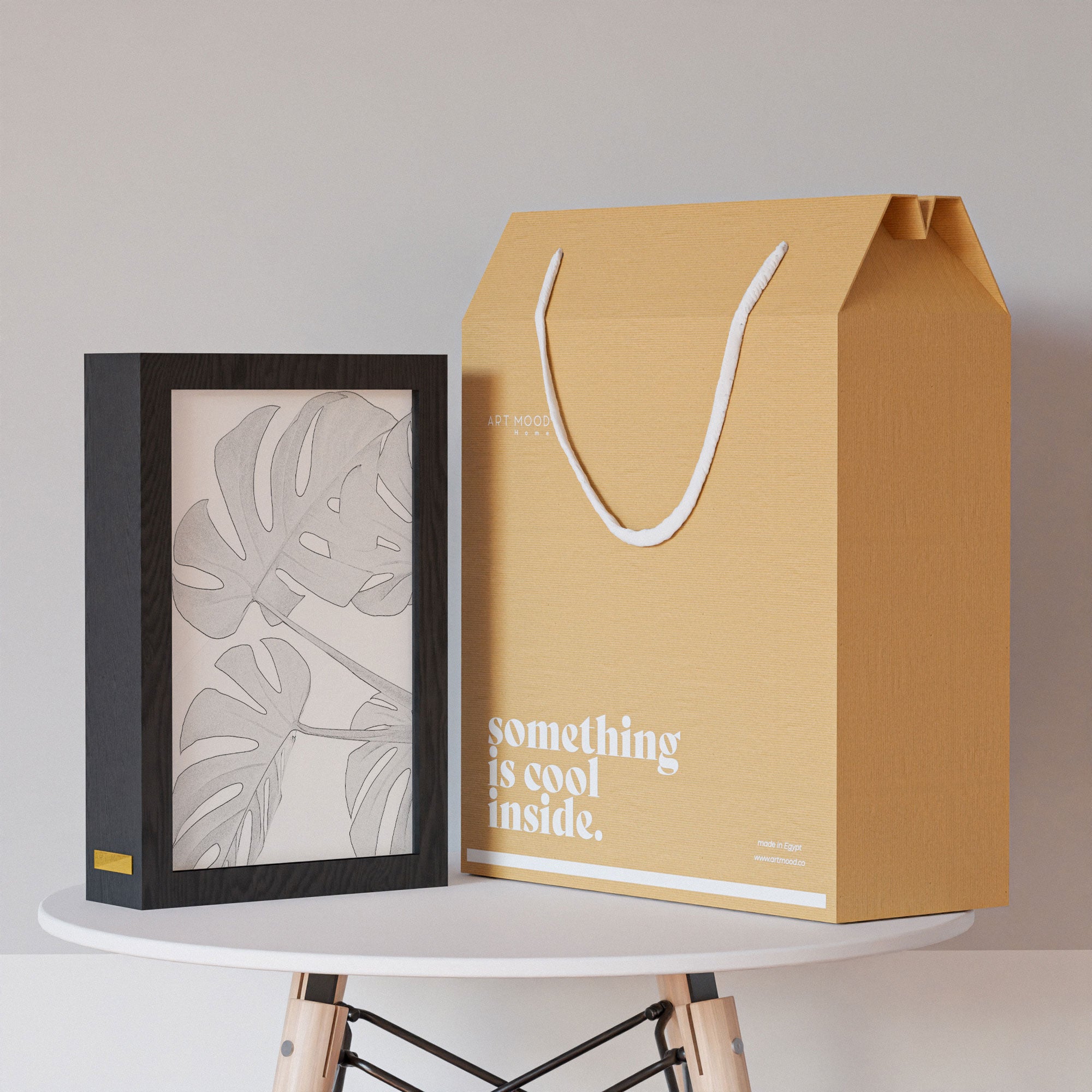 2 in 1 Photo Lighting Frame - Leafs