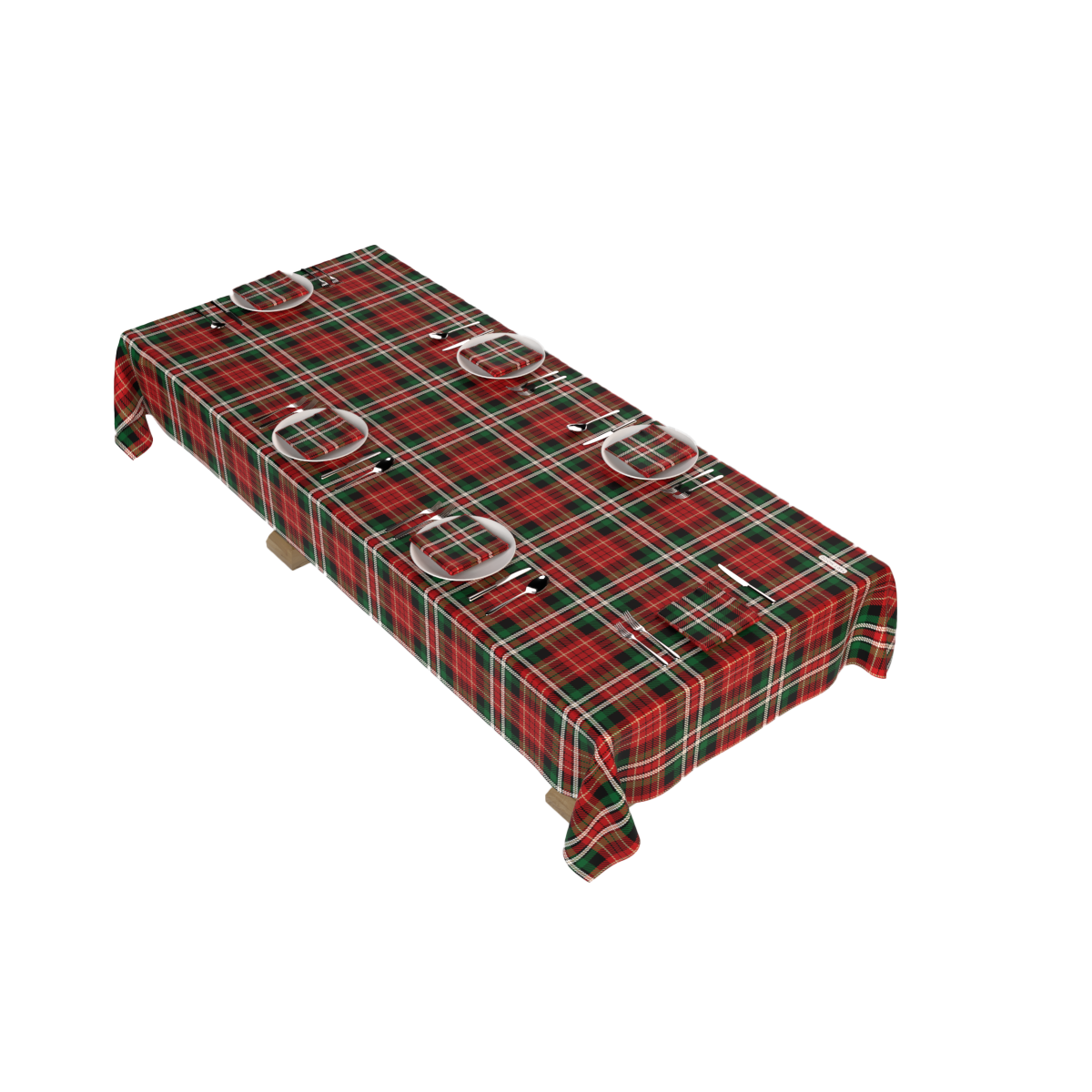 Christmas 02 Tablecloth & Napkins Set