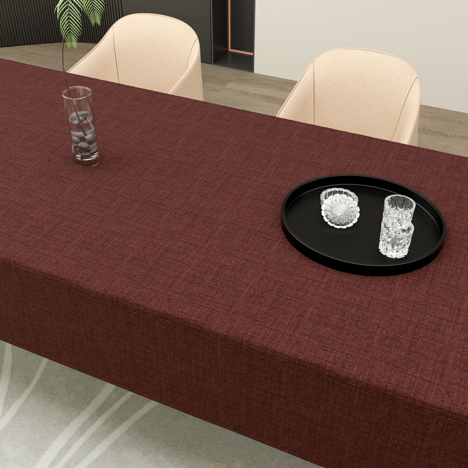 مفرش طاولة من الكتان - نبيتي