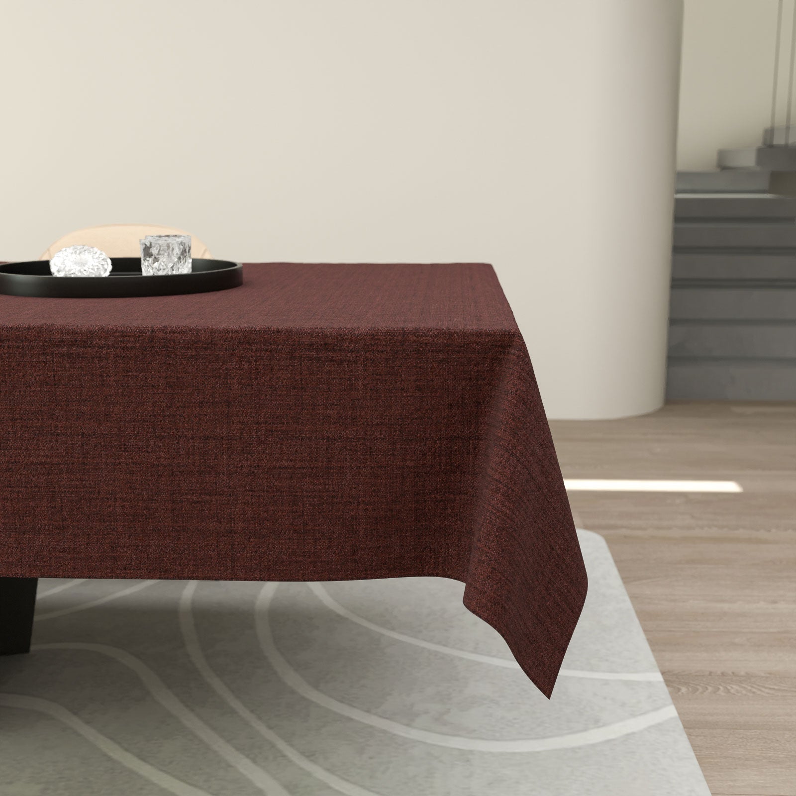 مفرش طاولة من الكتان - نبيتي