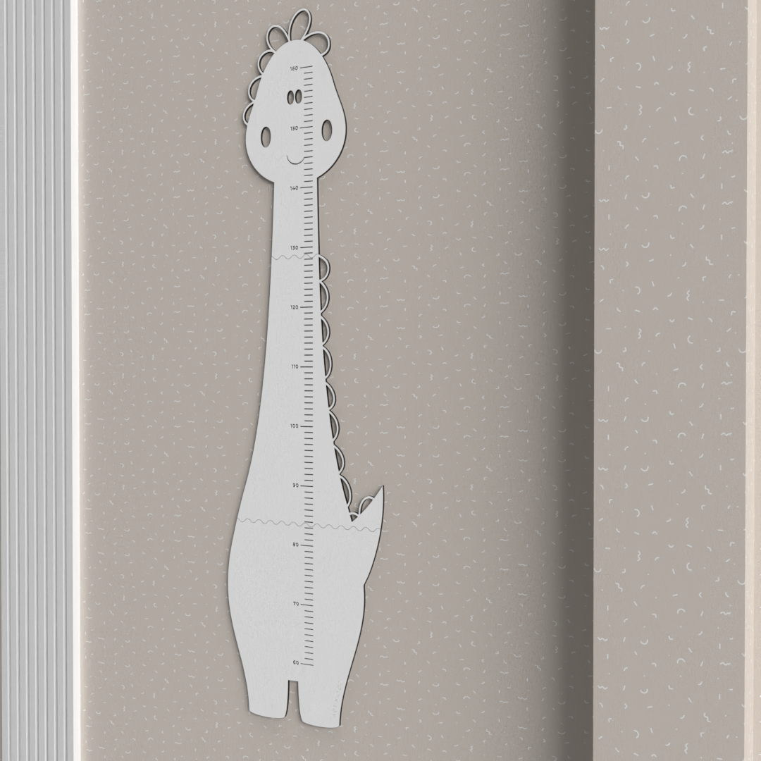 Dinosaur Boy Wood Growth Chart