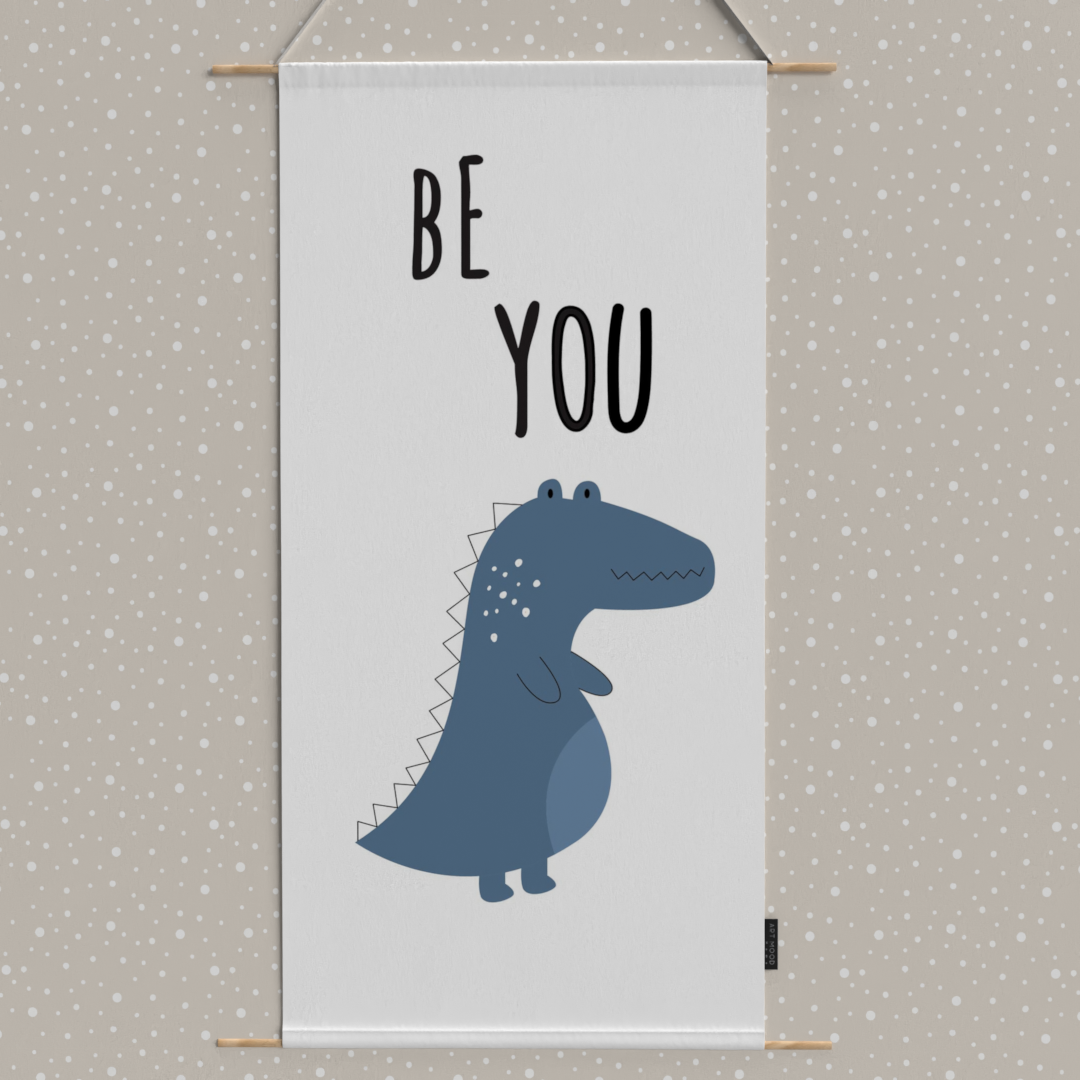 Dinosaur Fabric Posters Set