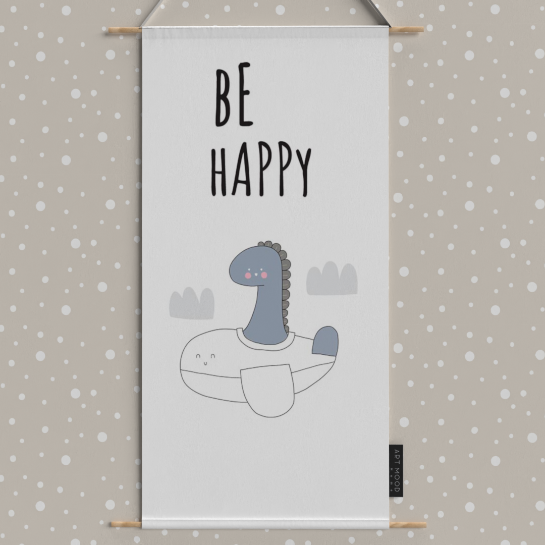 Dinosaur Fabric Posters Set