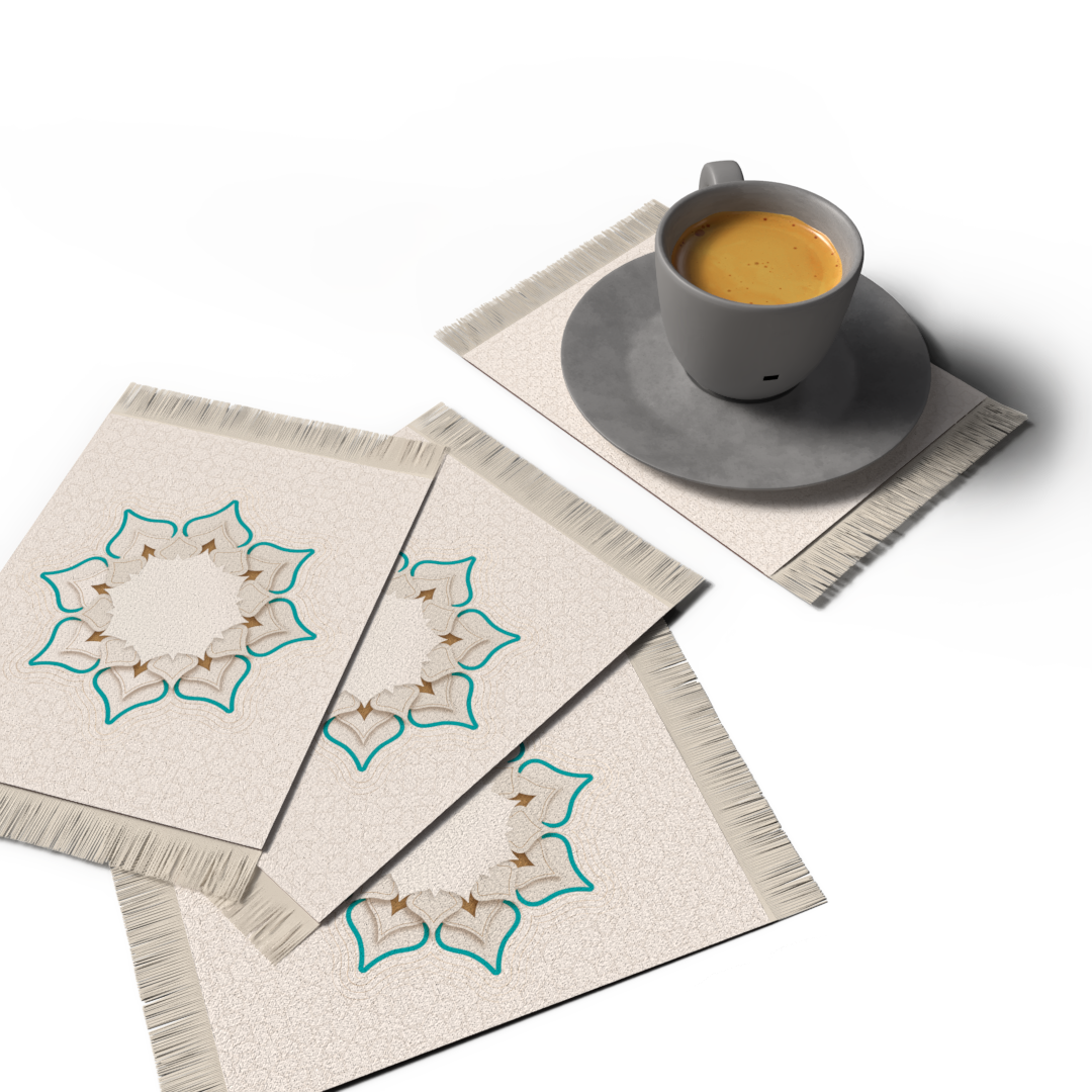 Dorra - RUG COASTER SET