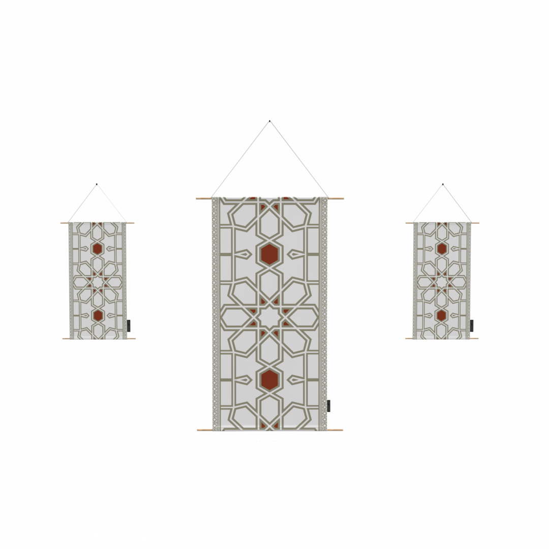 Ensemble d'affiches en tissu Oasis