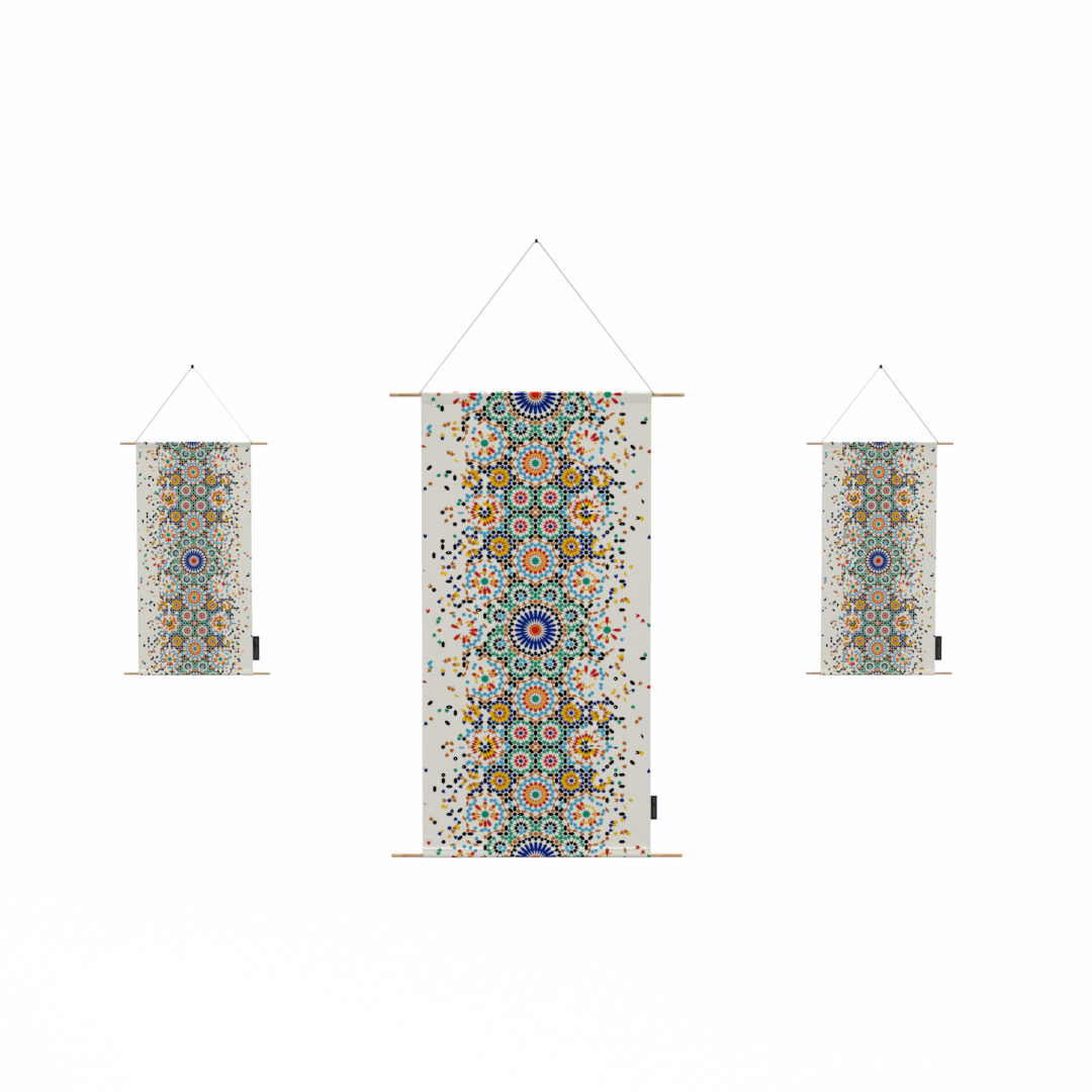 Ensemble d'affiches en tissu Oasis