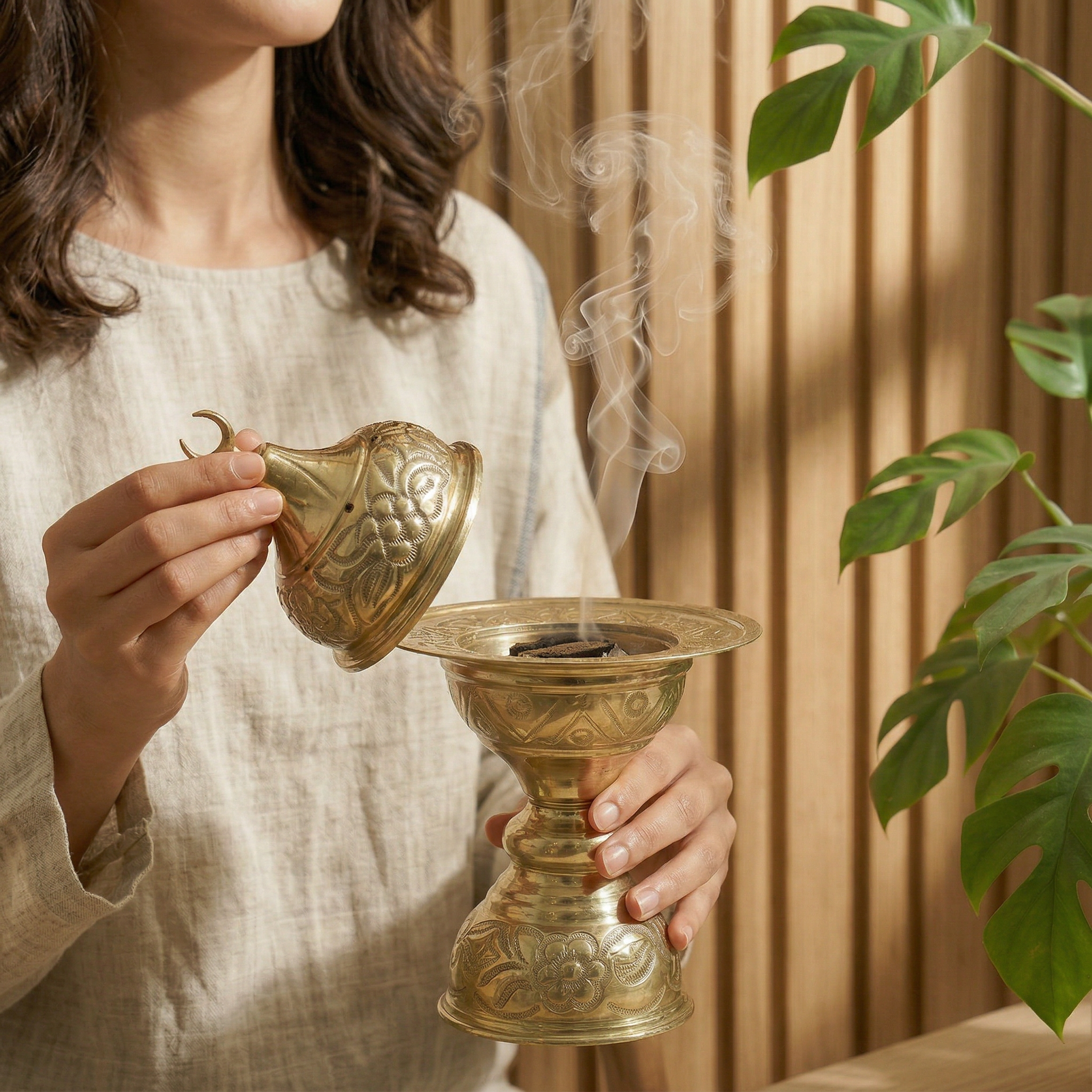 Incense Burner - Copper
