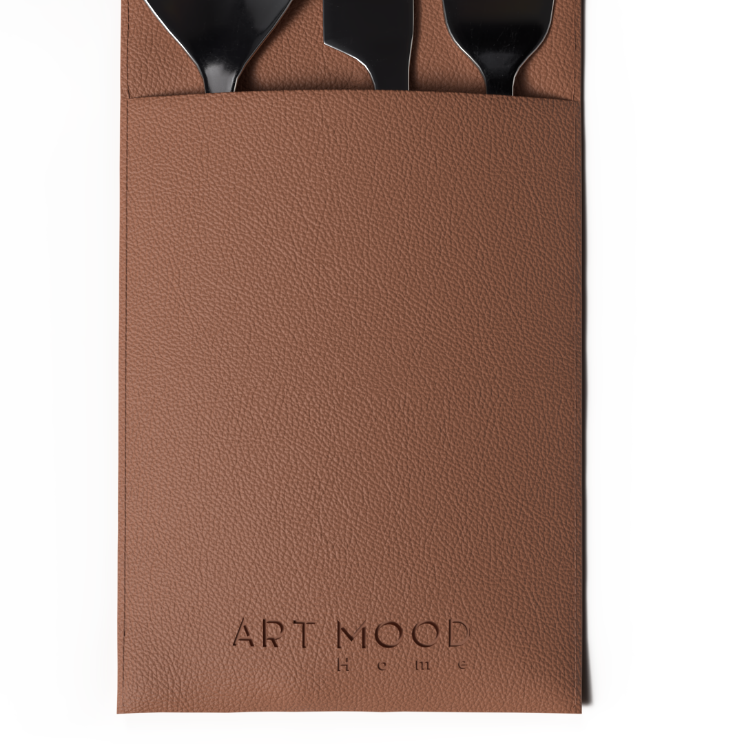Leather Placemats & Cover holder - Havan