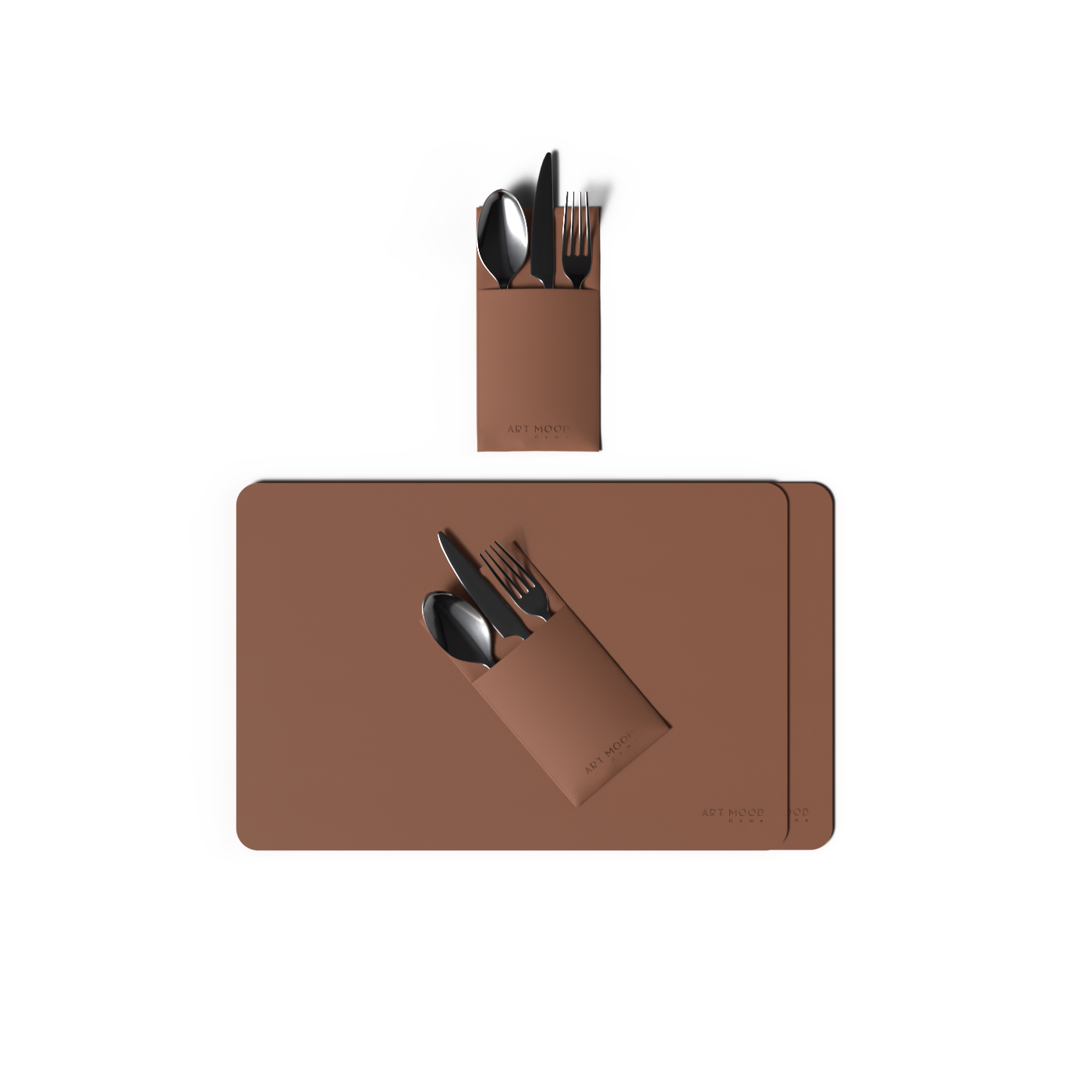 Leather Placemats & Cover holder - Havan