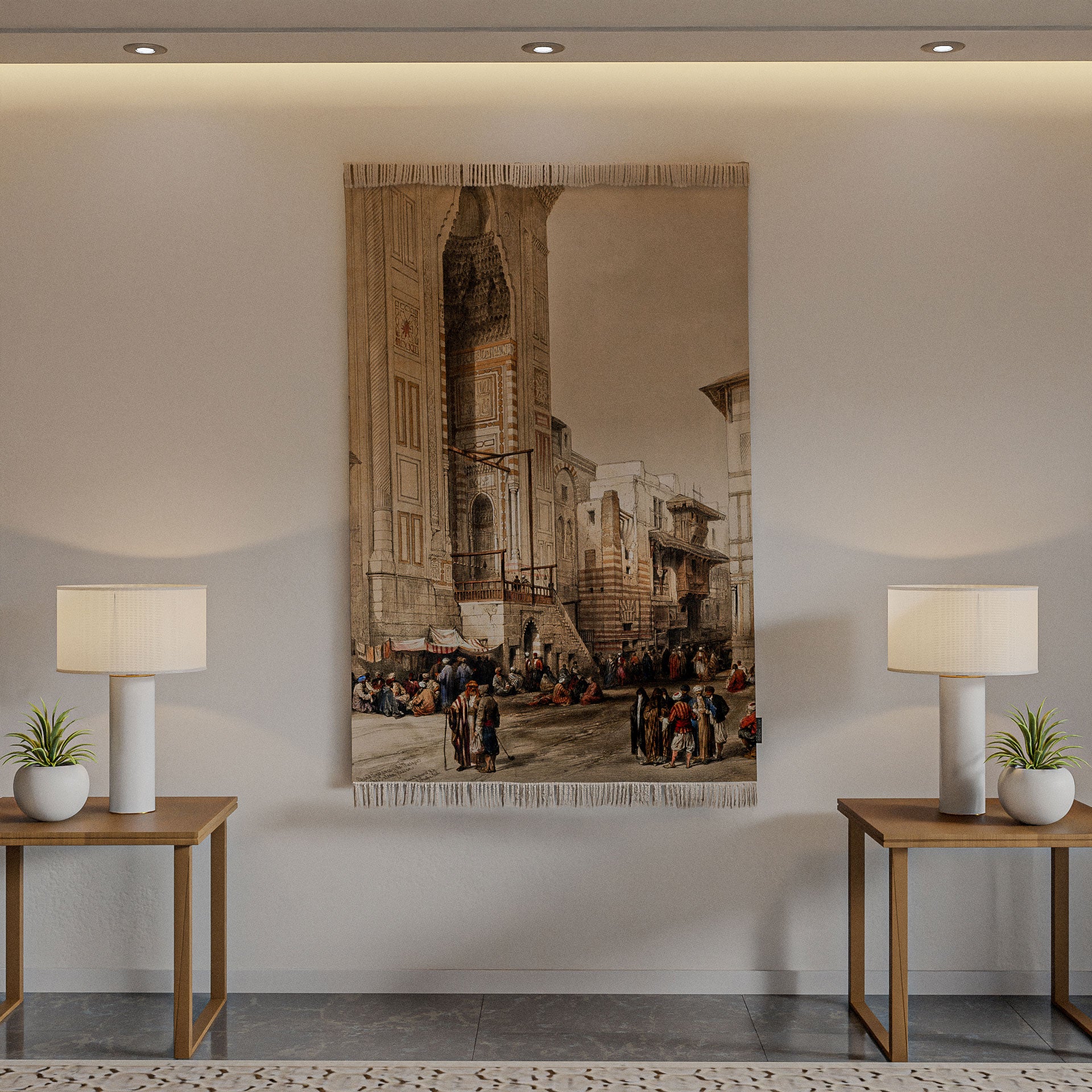 سجادة حائط - المدخل الكبير لمسجد السلطان حسن