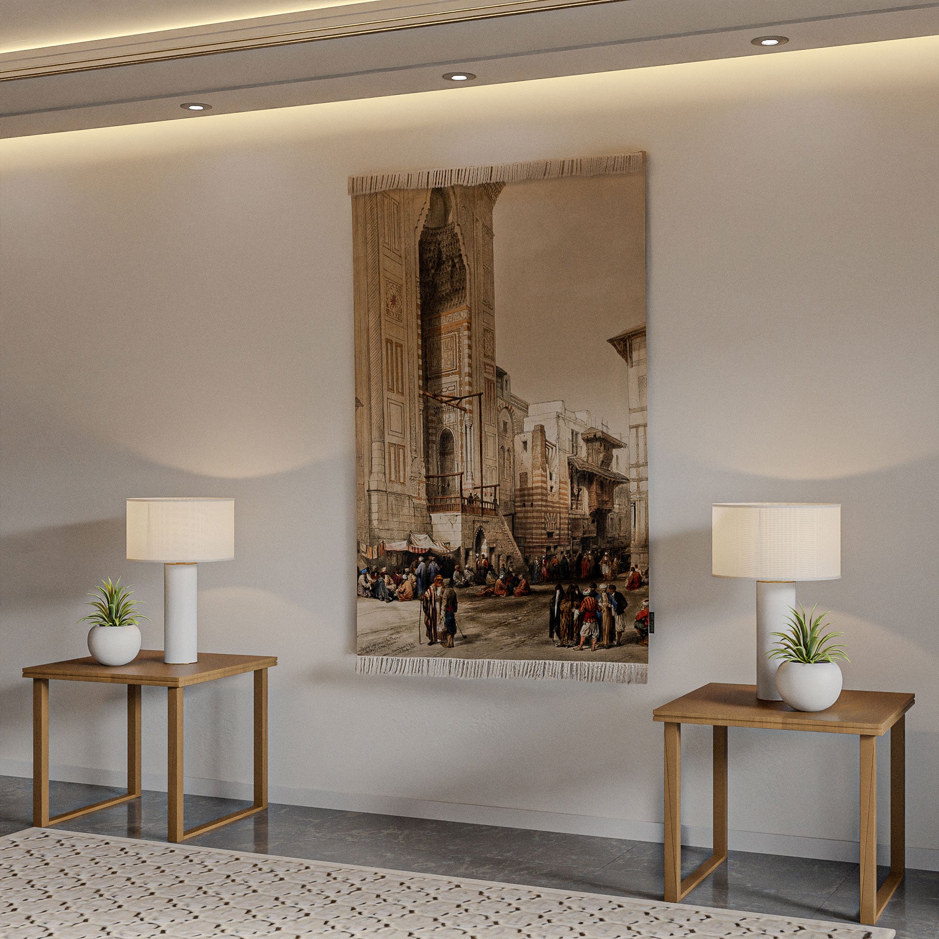 سجادة حائط - المدخل الكبير لمسجد السلطان حسن