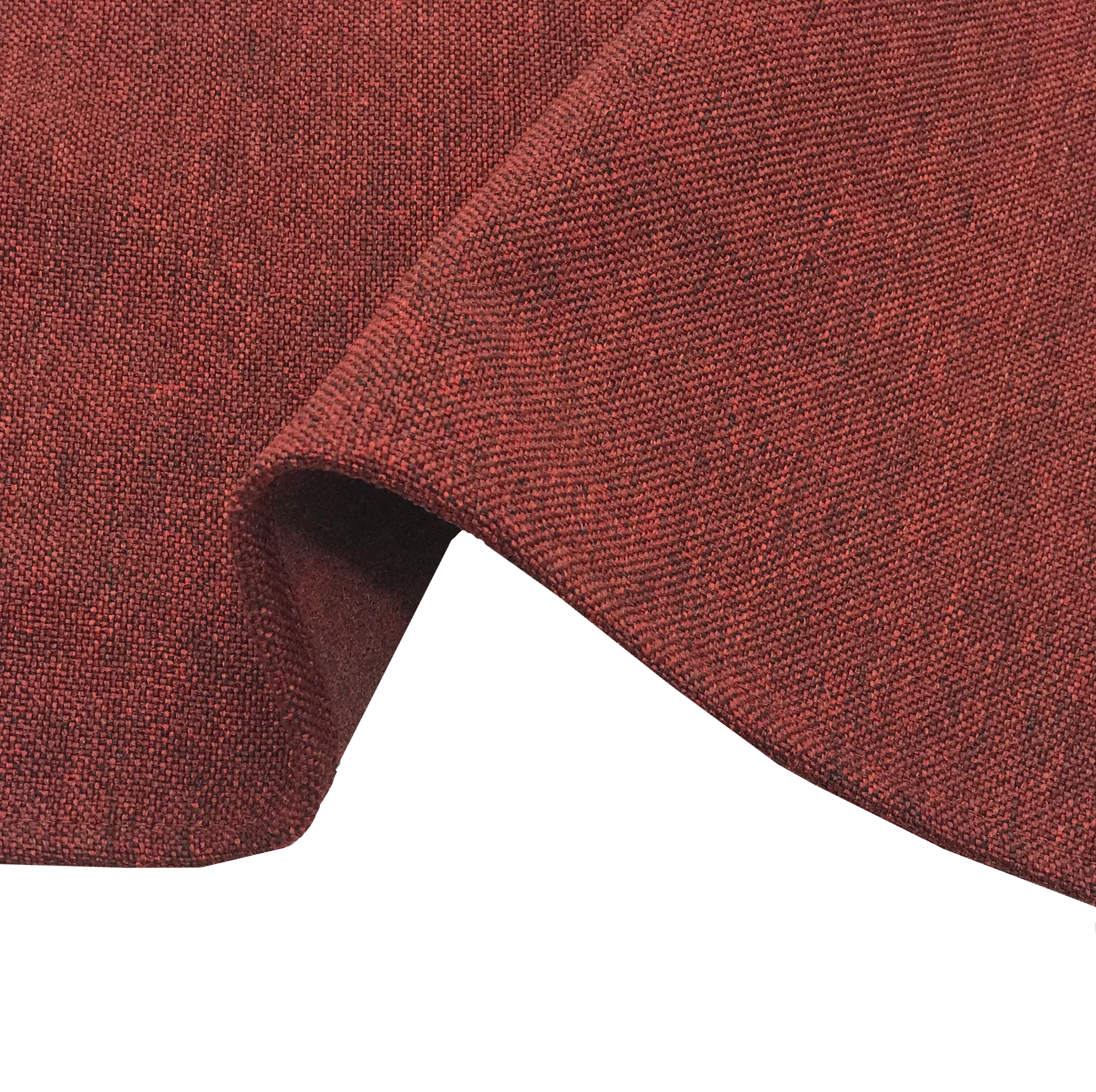 Linen Placemats & Runner Set - Dark Red