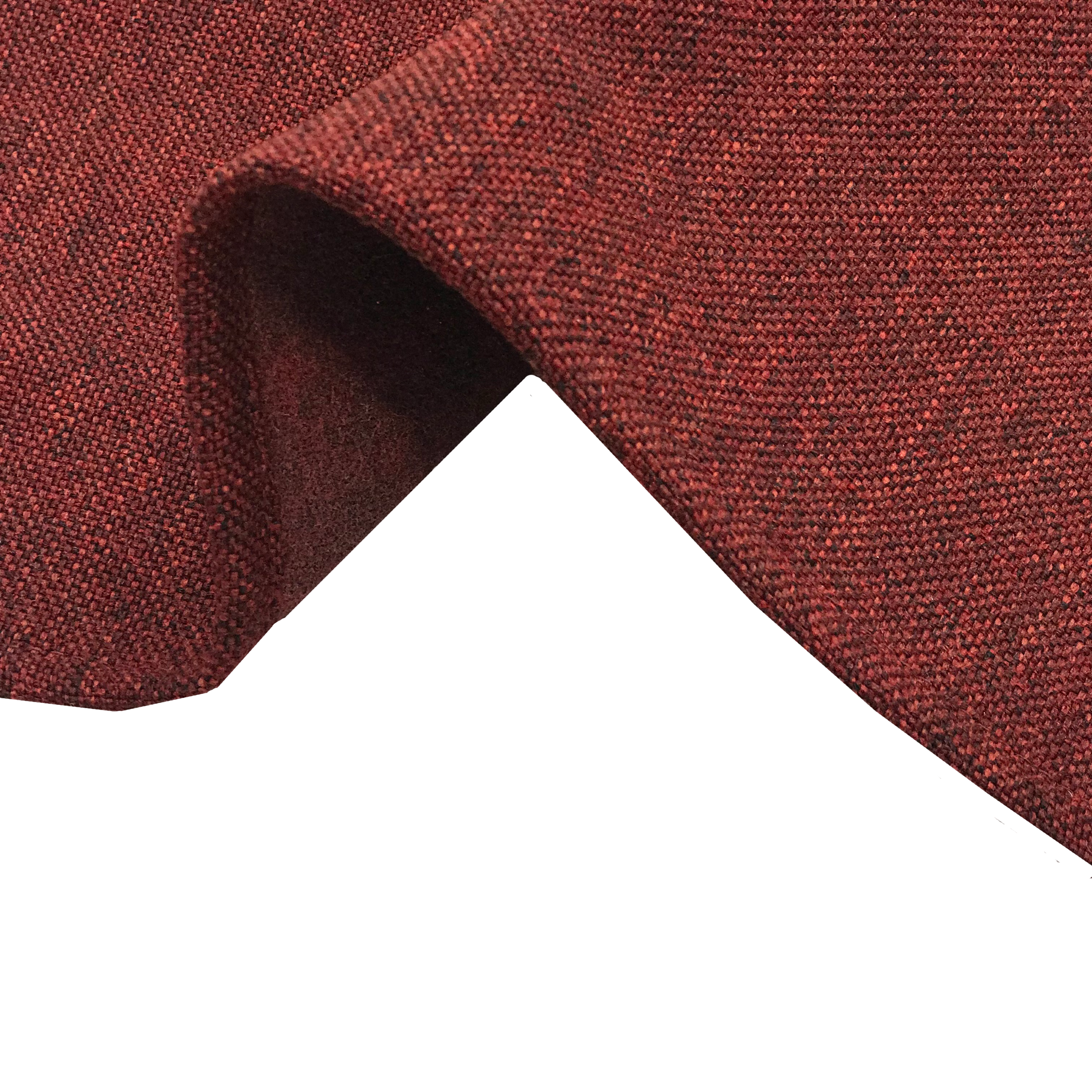 Linen Placemats & Runner Set - Dark Red