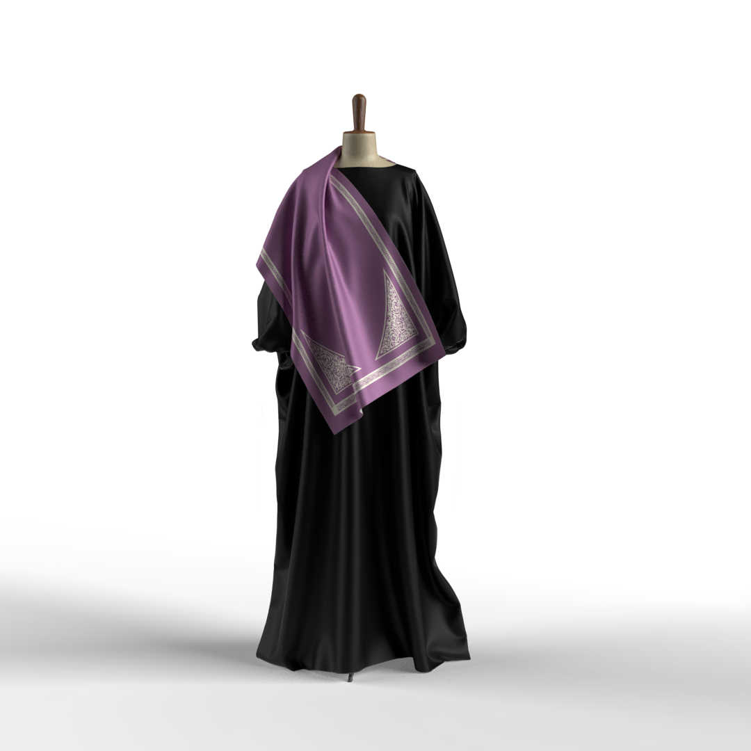 Prayer Wear - Isdal AL-QUBBA PASTEL PURPLE