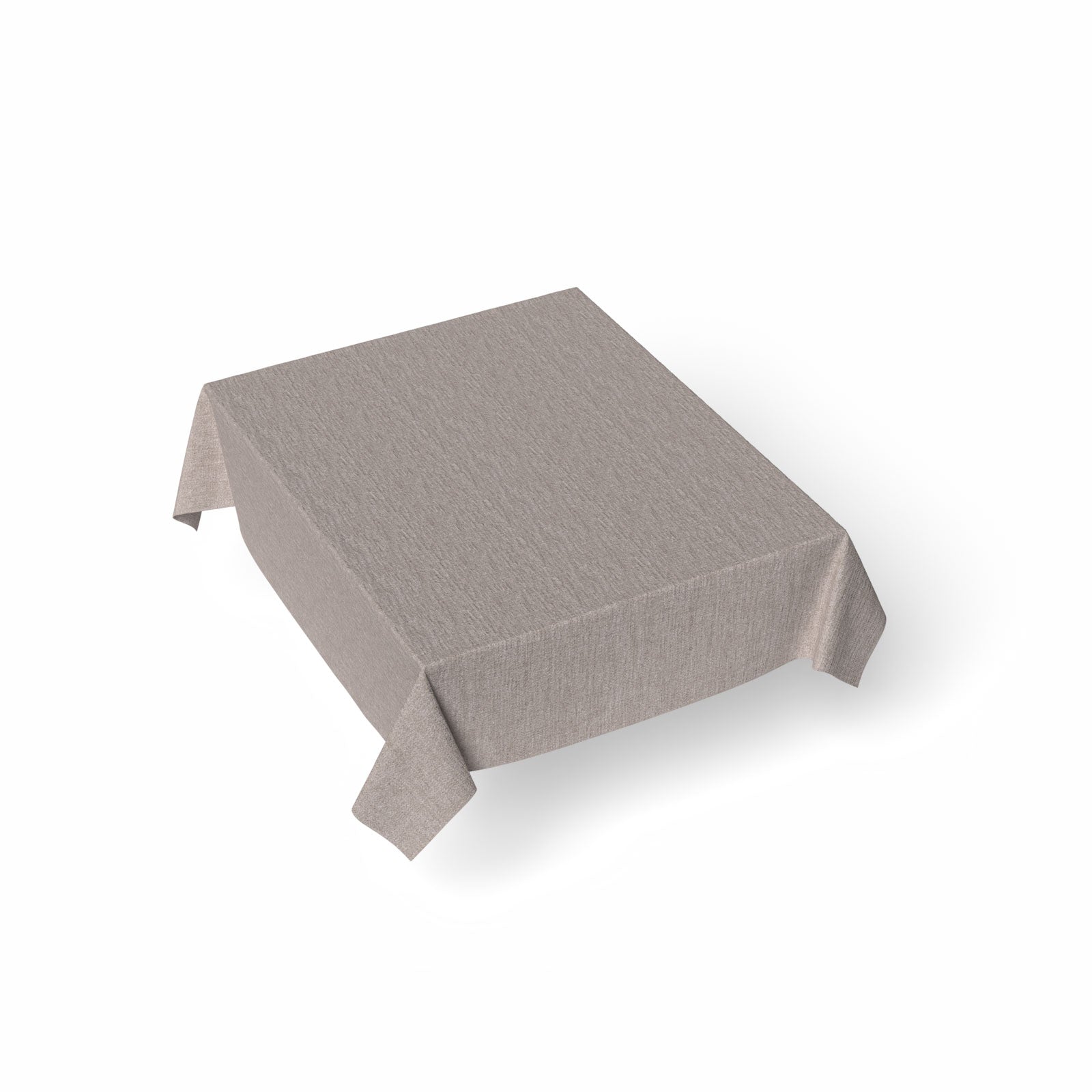 مفرش طاولة من الكتان - بيچ فاتح