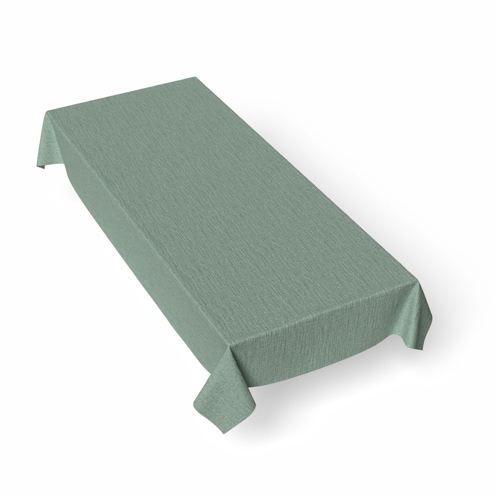 مفرش طاولة من الكتان - أخضر