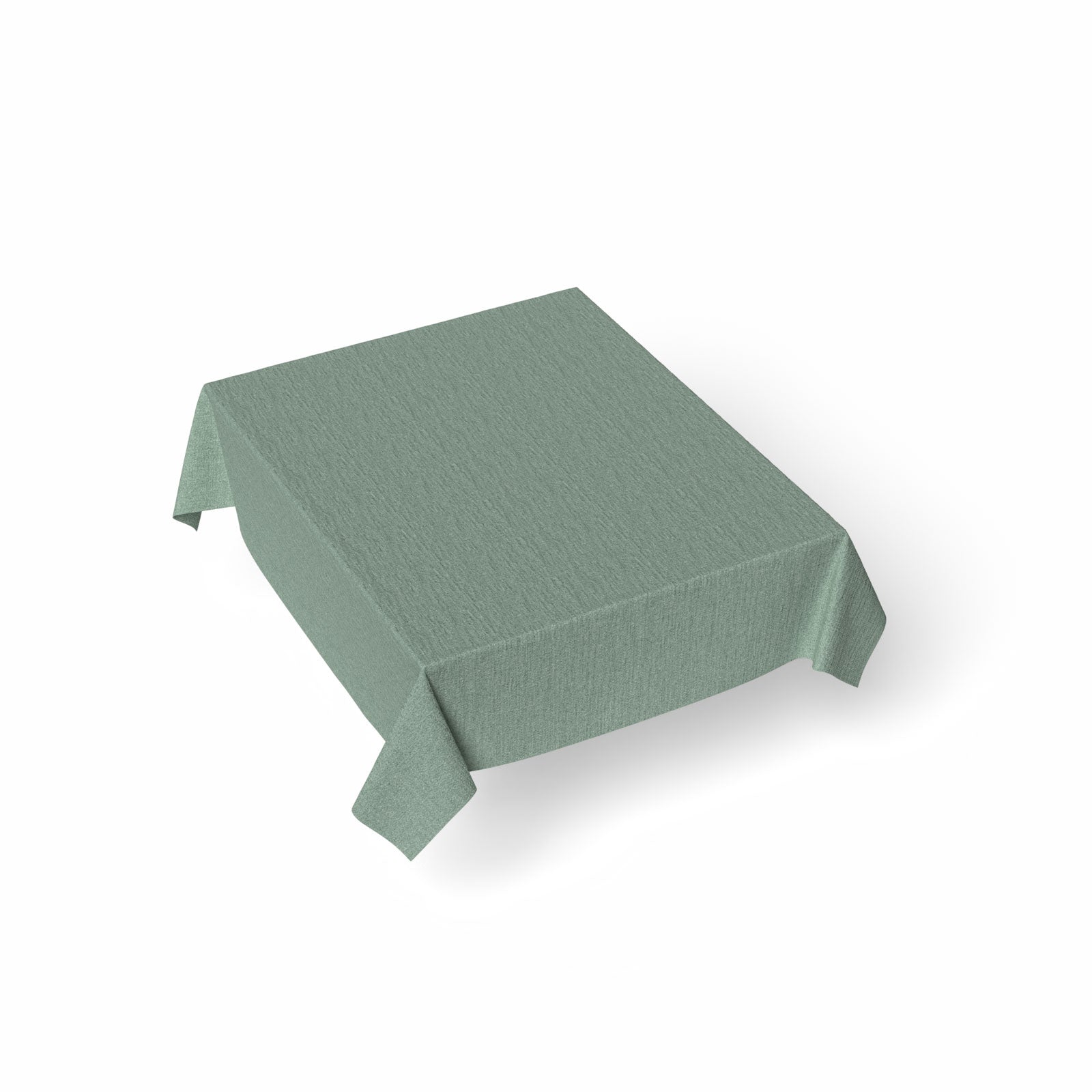 مفرش طاولة من الكتان - أخضر