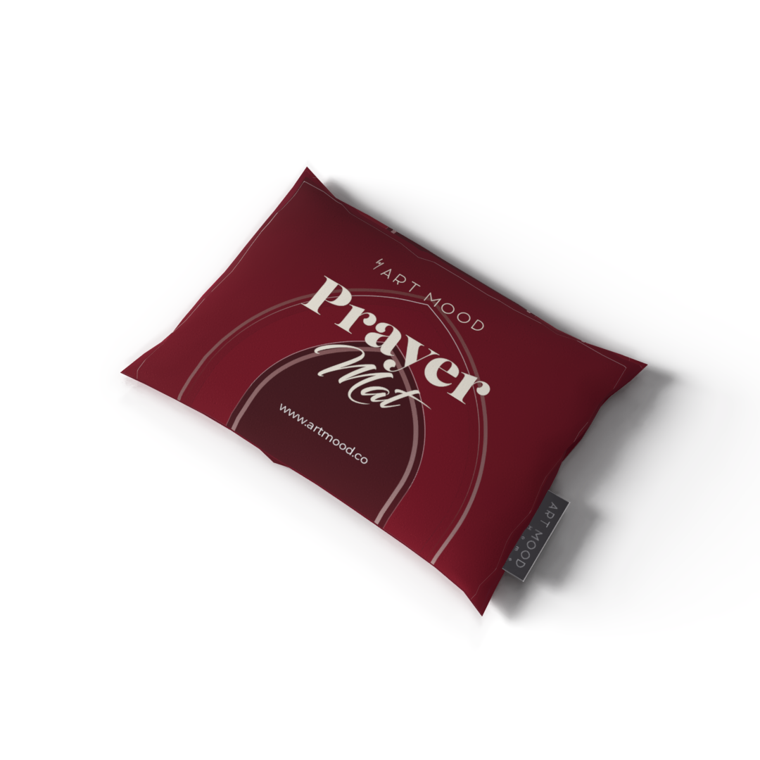 Prayer Mat AL-Taqwa Red - Velvet