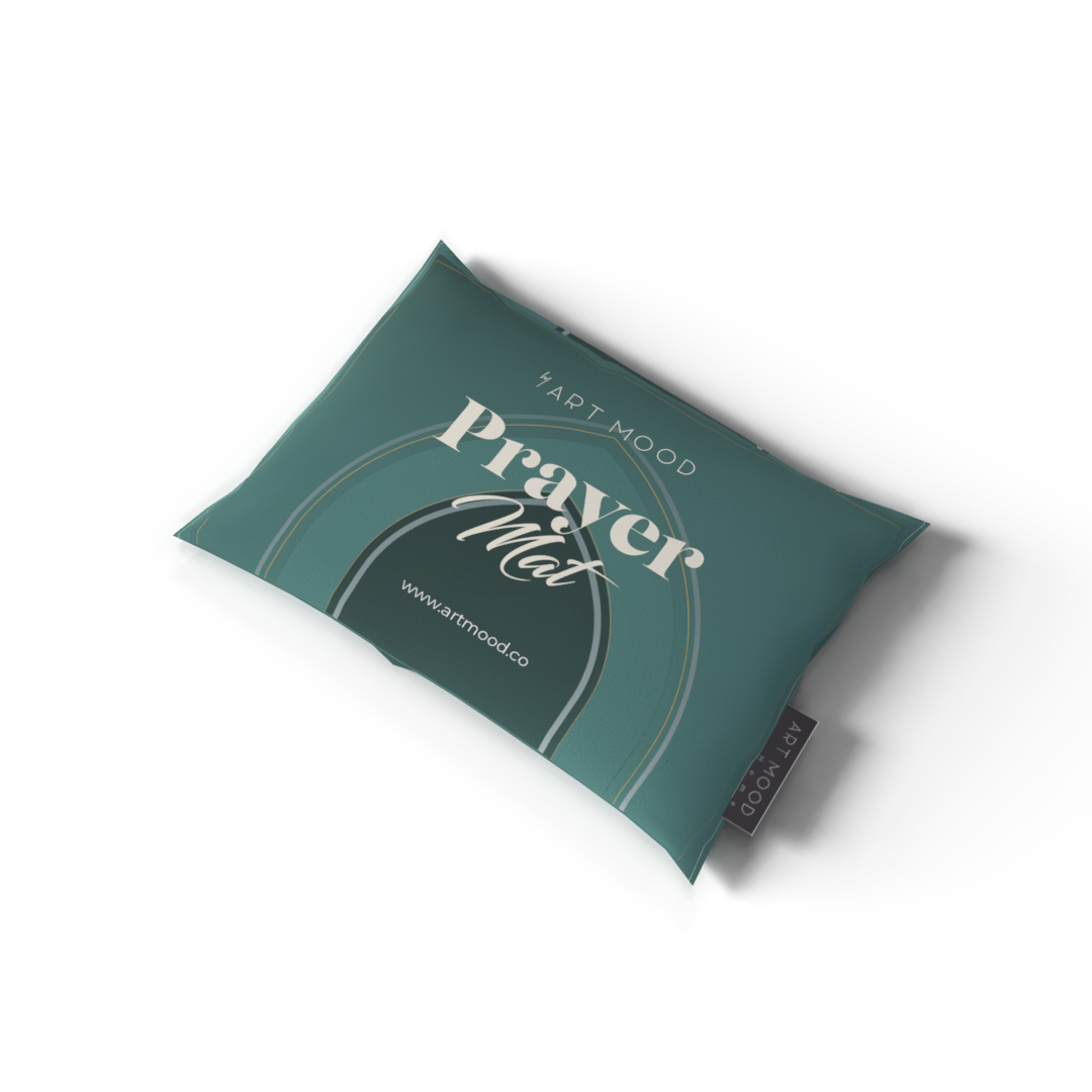 Prayer Mat AL-Taqwa Green - Velvet