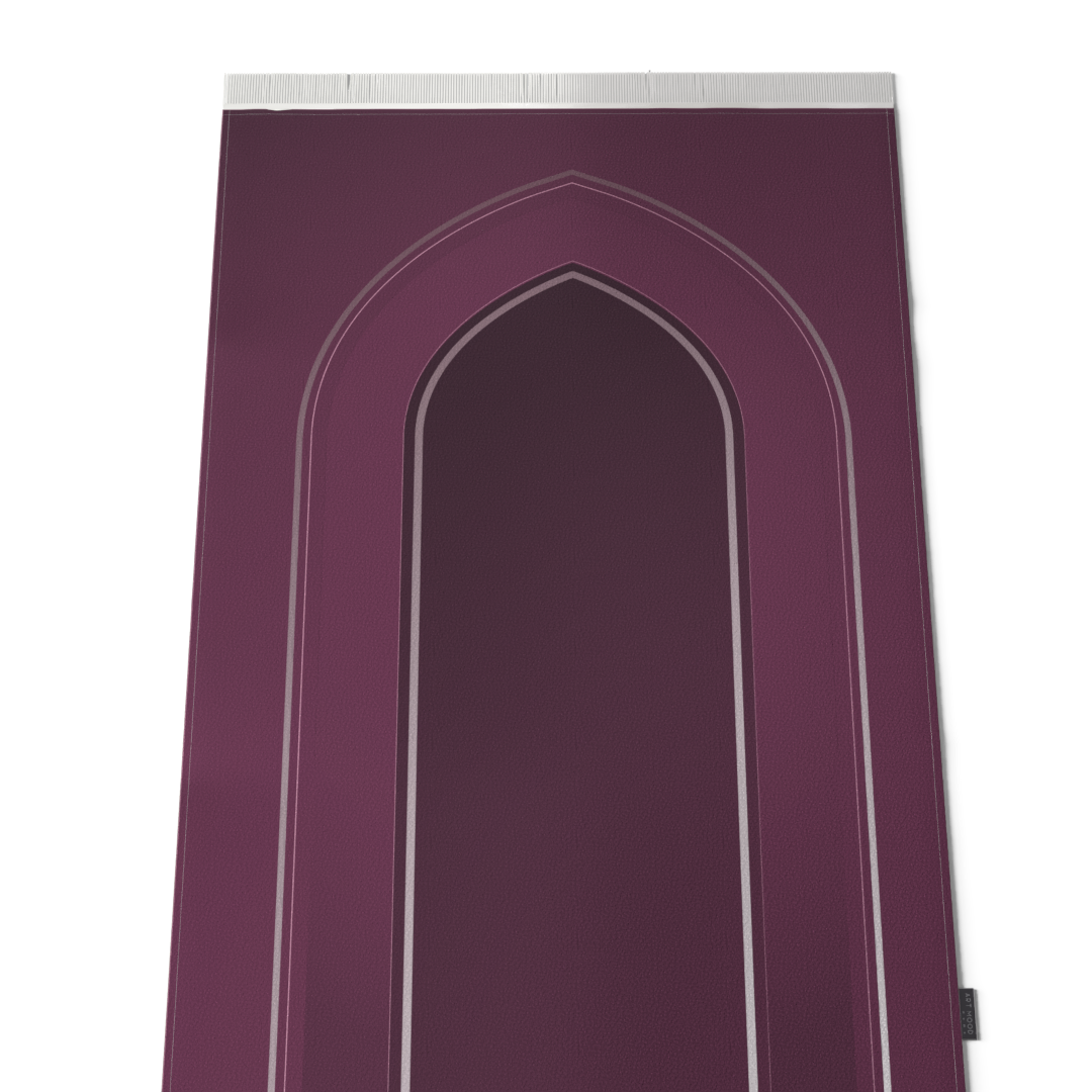 Prayer Mat AL-Taqwa Purple - Velvet