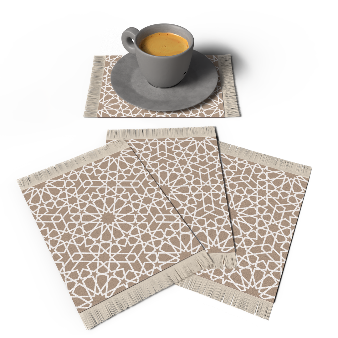 Nova - ENSEMBLE DE DESSOUS DE VERRE TAPIS